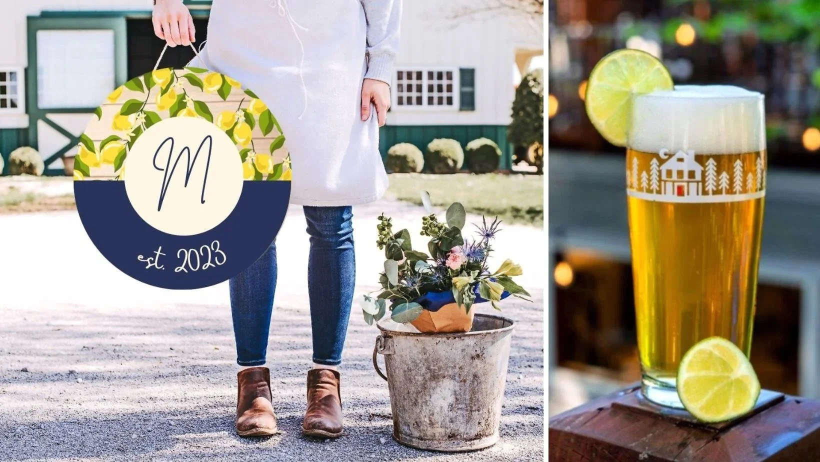 *OUTDOOR* Spring Sign Paint & Sip