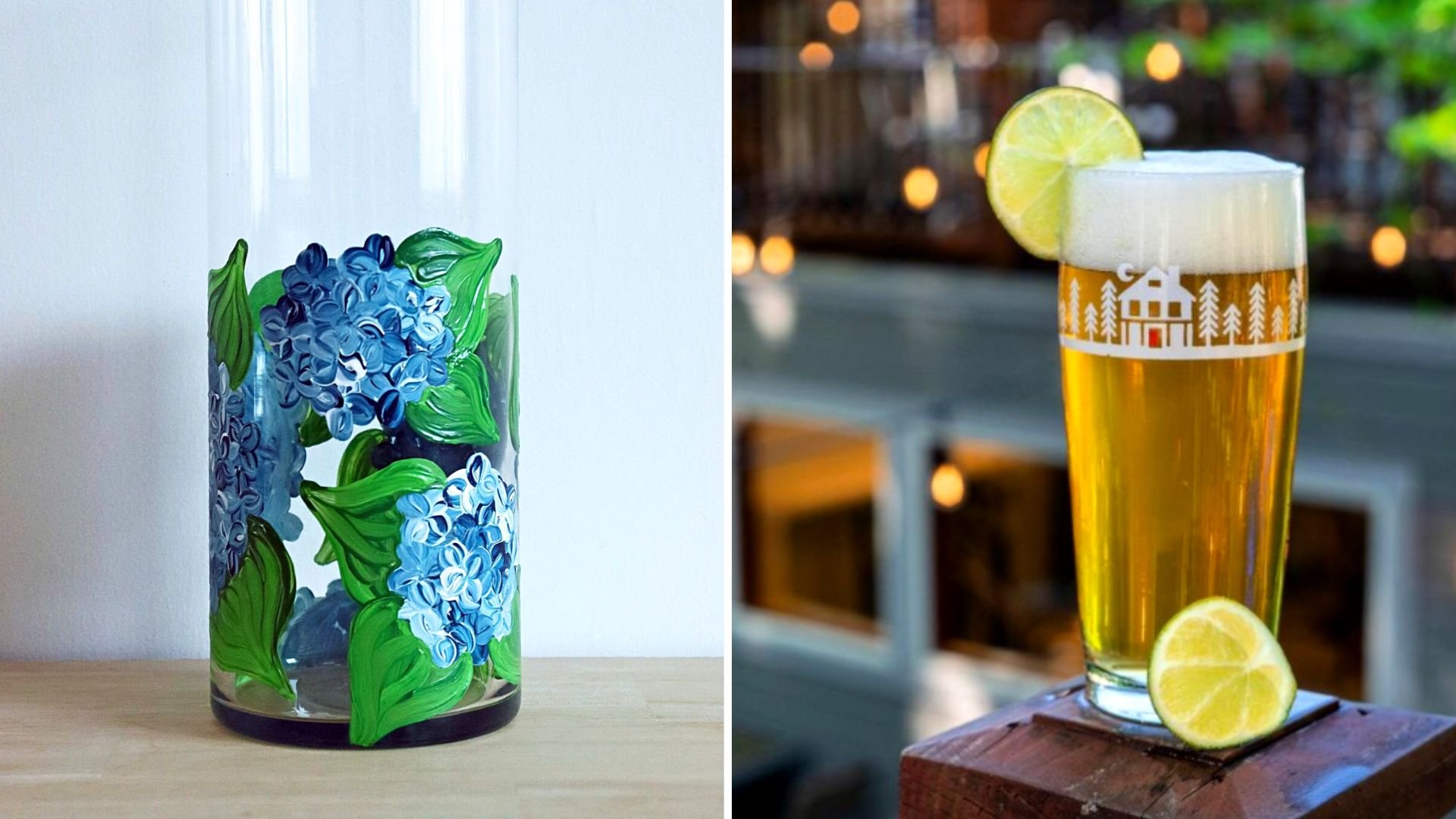 Spring Vase Paint and Sip