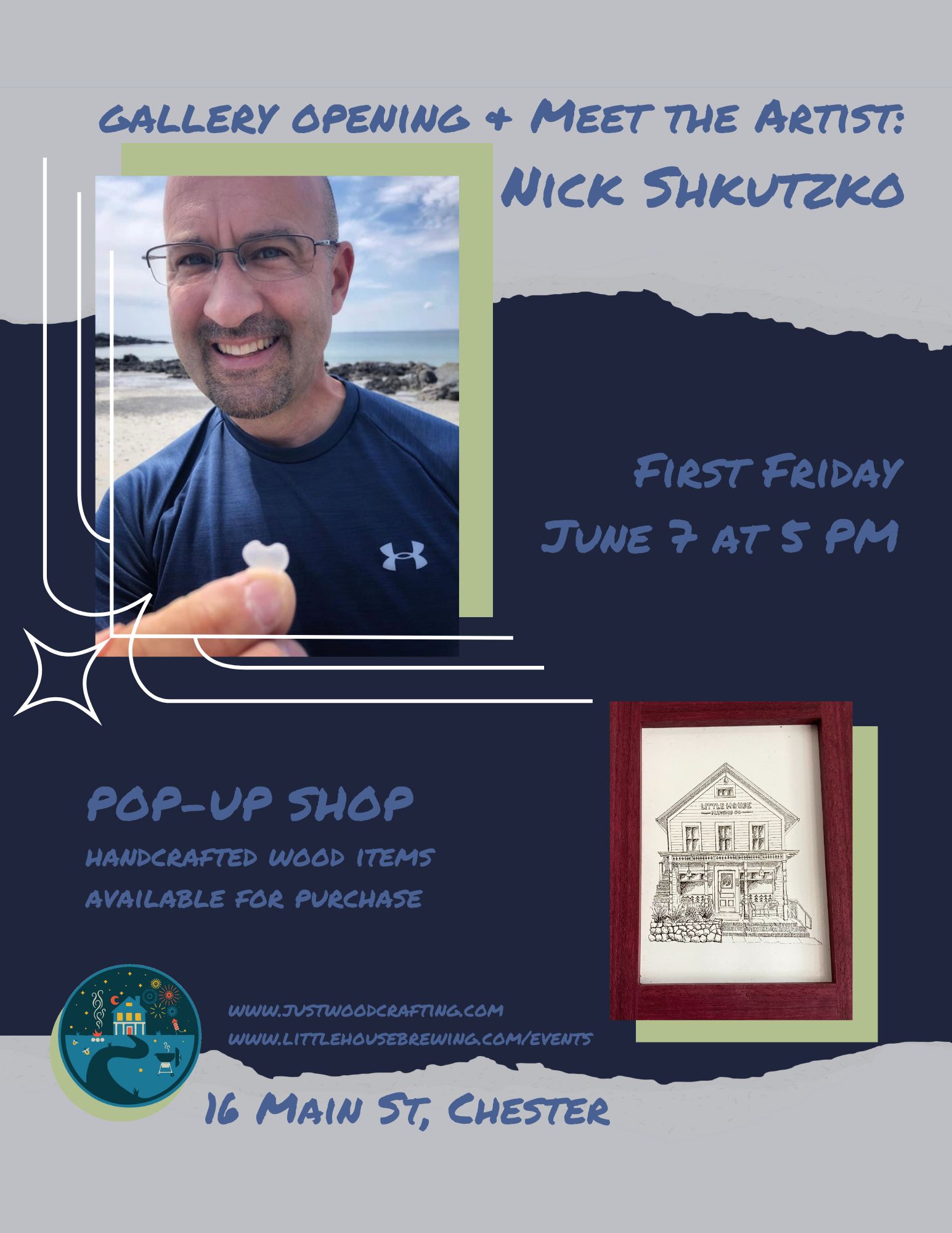 Meet the Artist & POP-UP SHOP: Nick Shkutzko