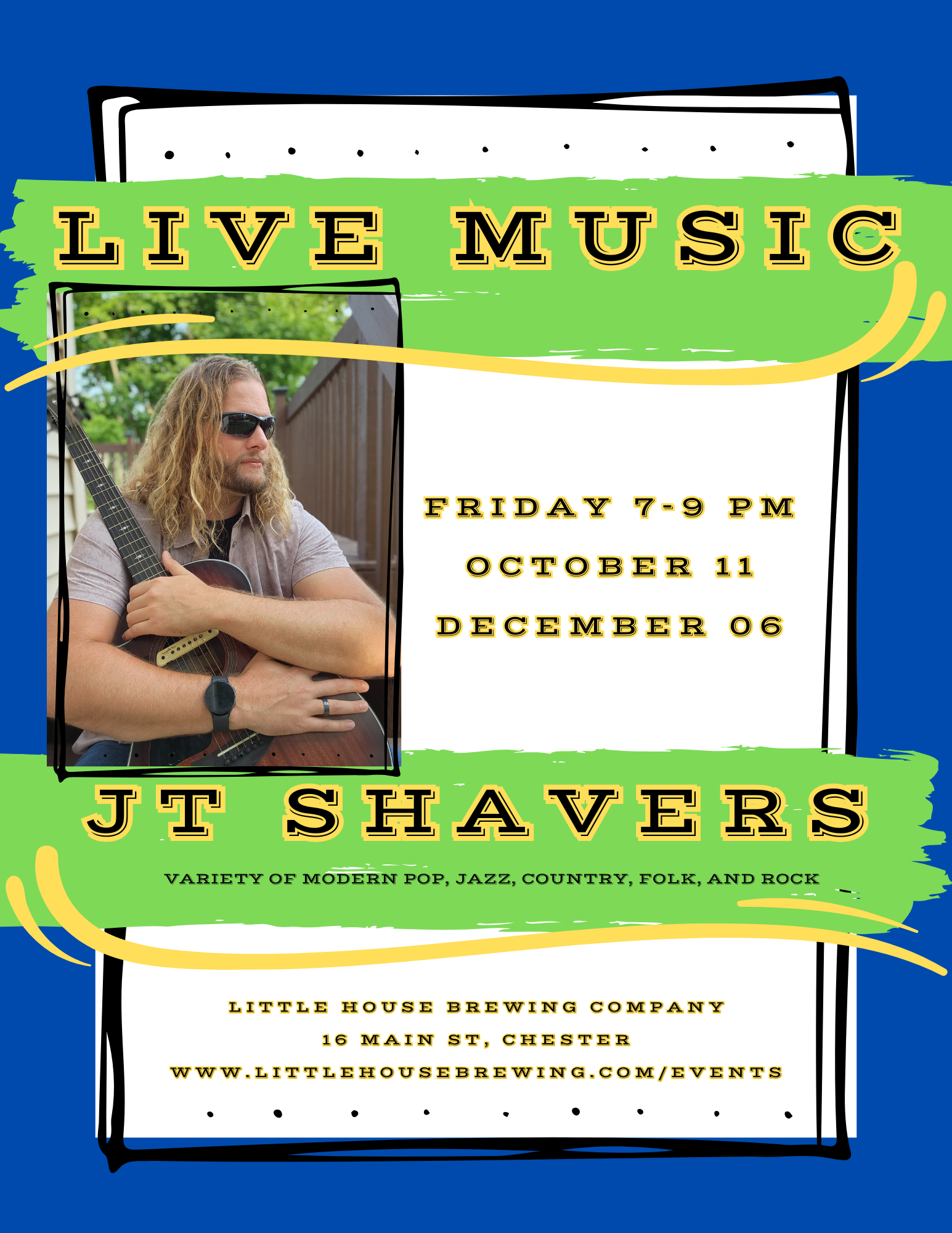 Live Music: JT Shavers