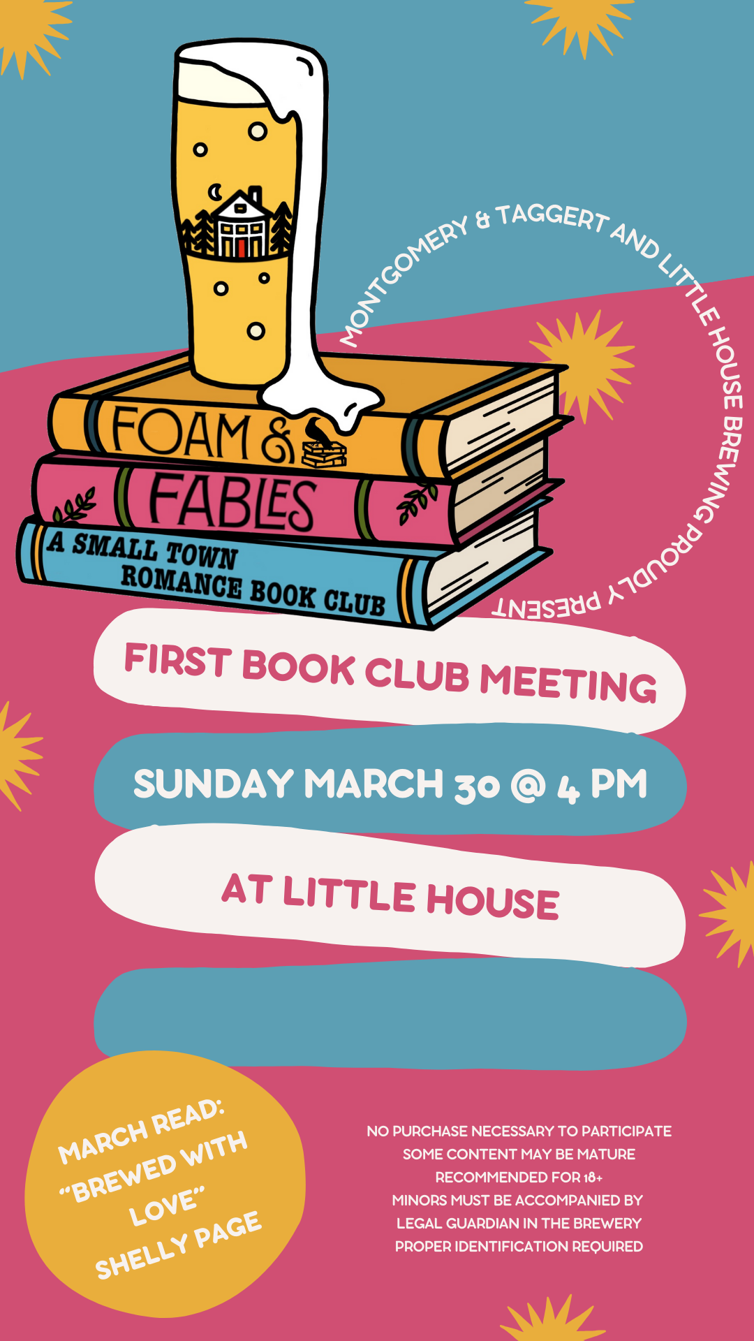 Foam & Fables: A Small Town Romance Book Club