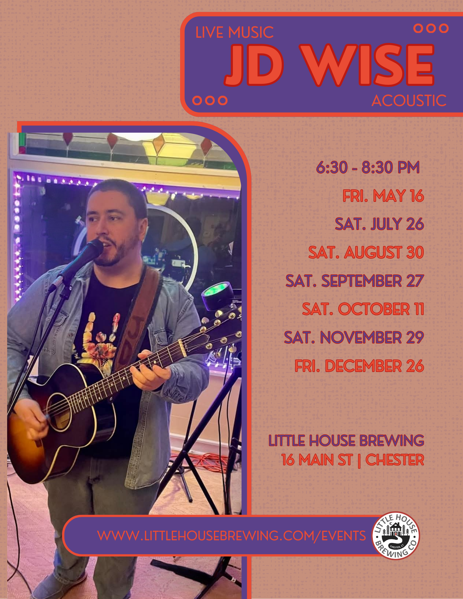 Live Music: JD Wise