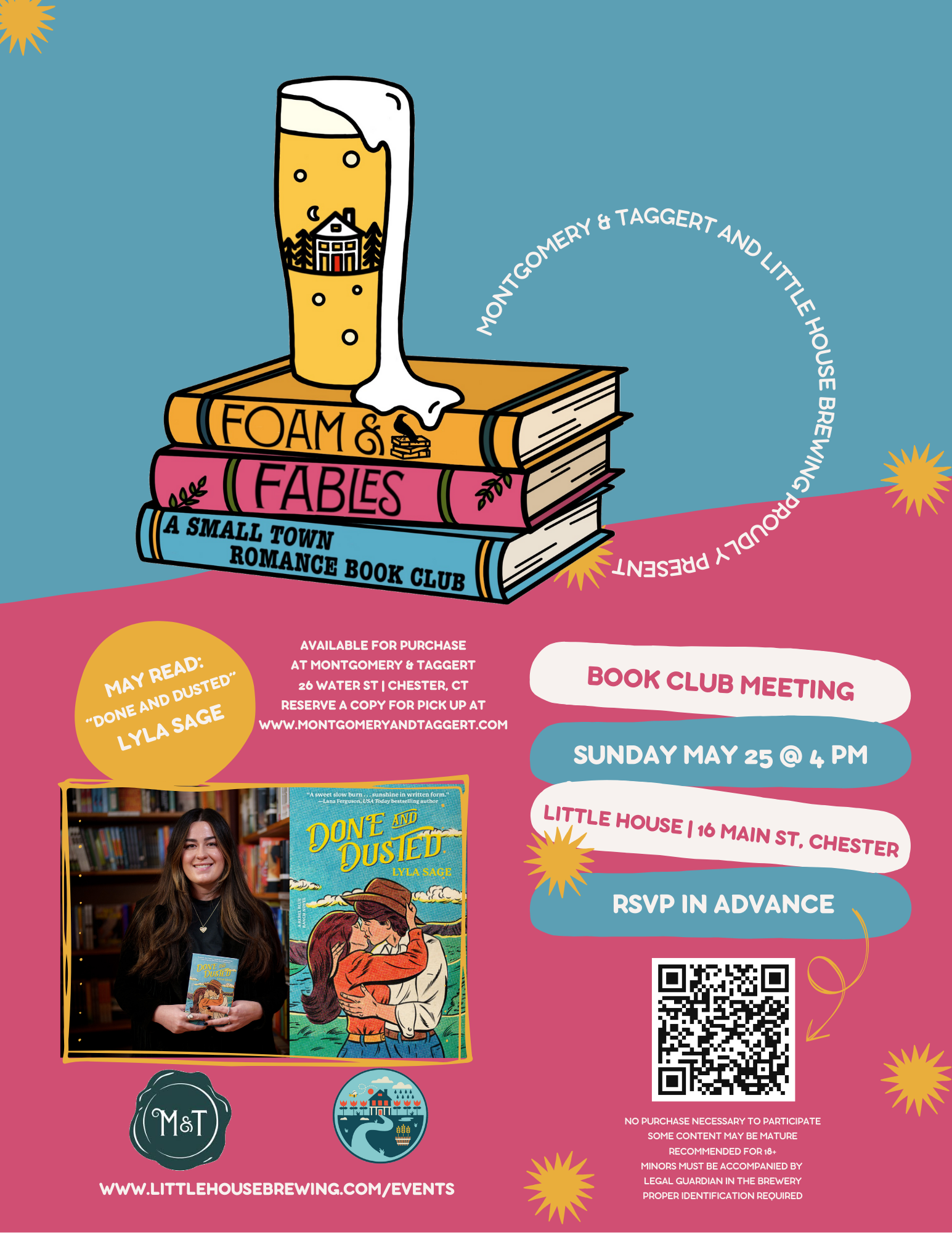 Foam & Fables: A Small Town Romance Book Club