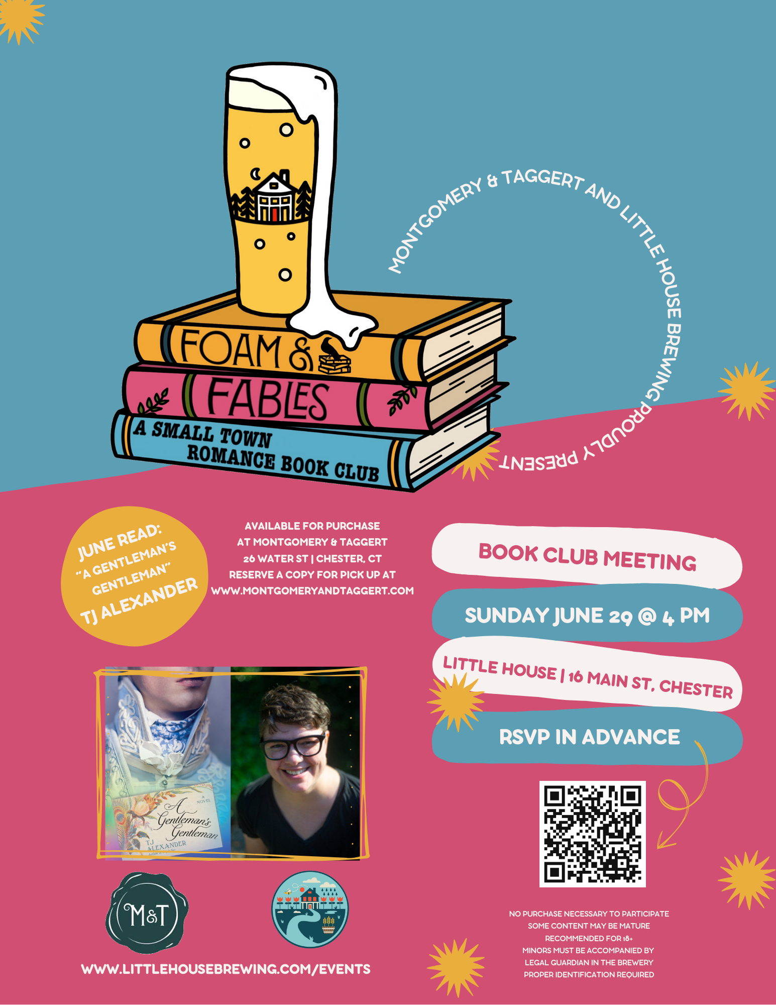 Foam & Fables: A Small Town Romance Book Club