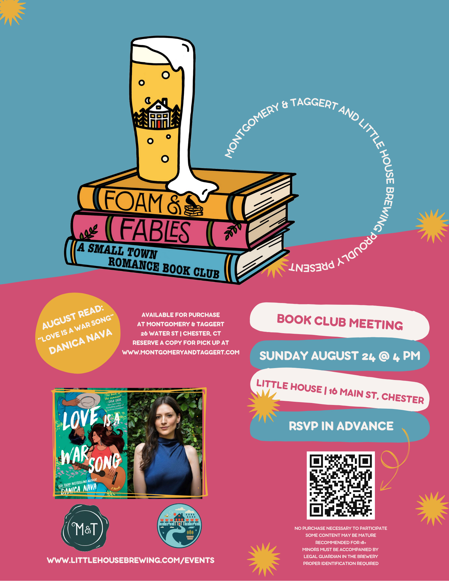 Foam & Fables Book Club