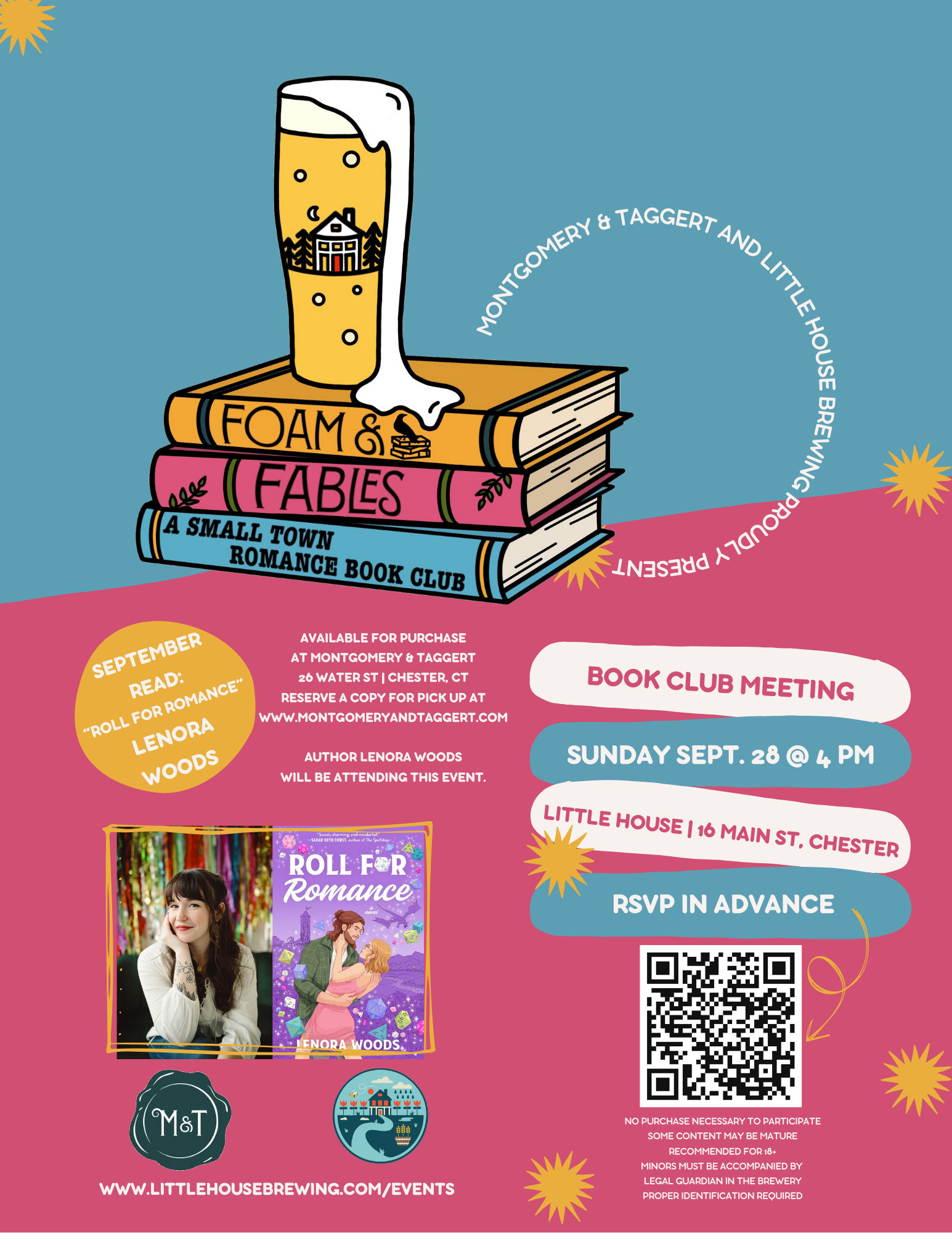 Foam & Fables: A Small Town Romance Book Club