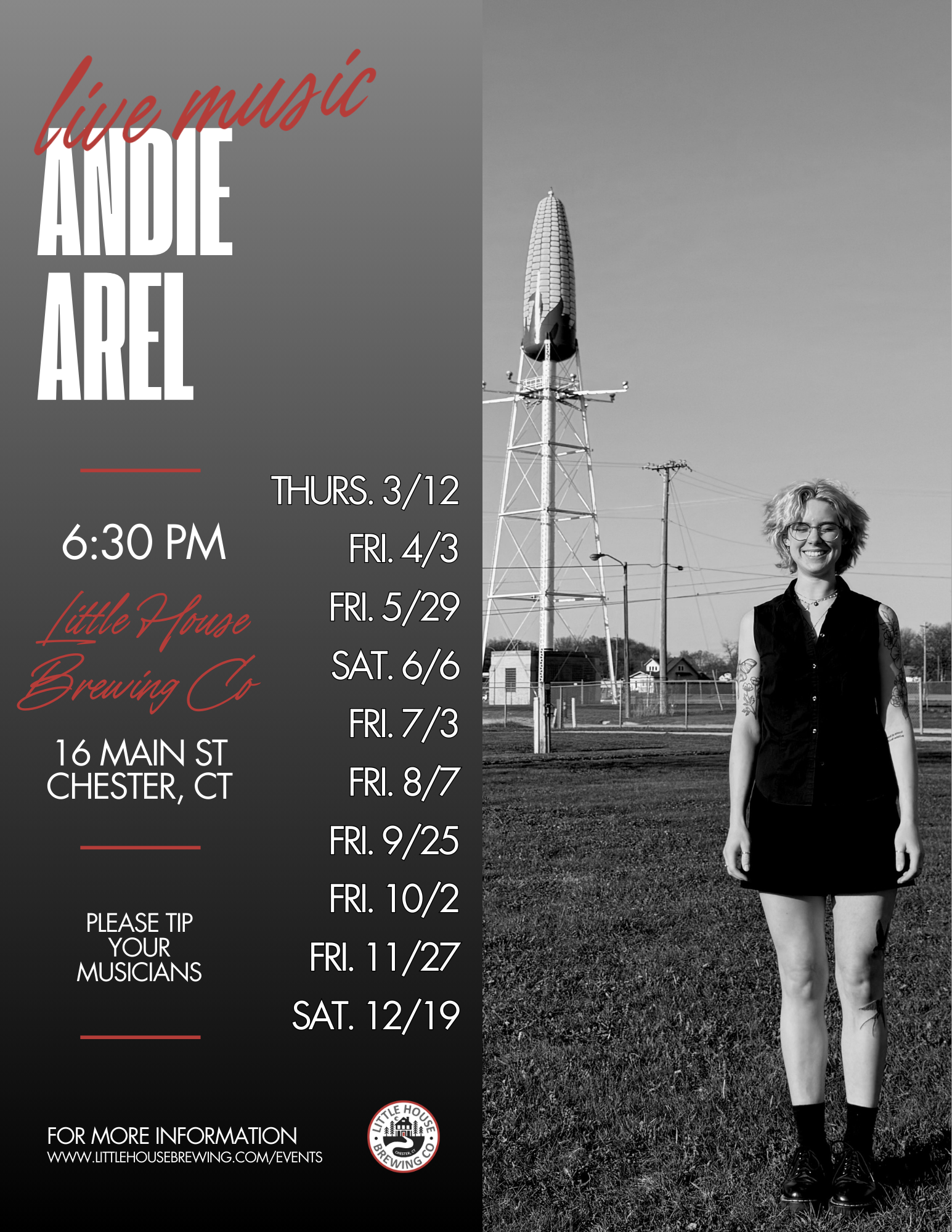 Live Music: Andie Arel