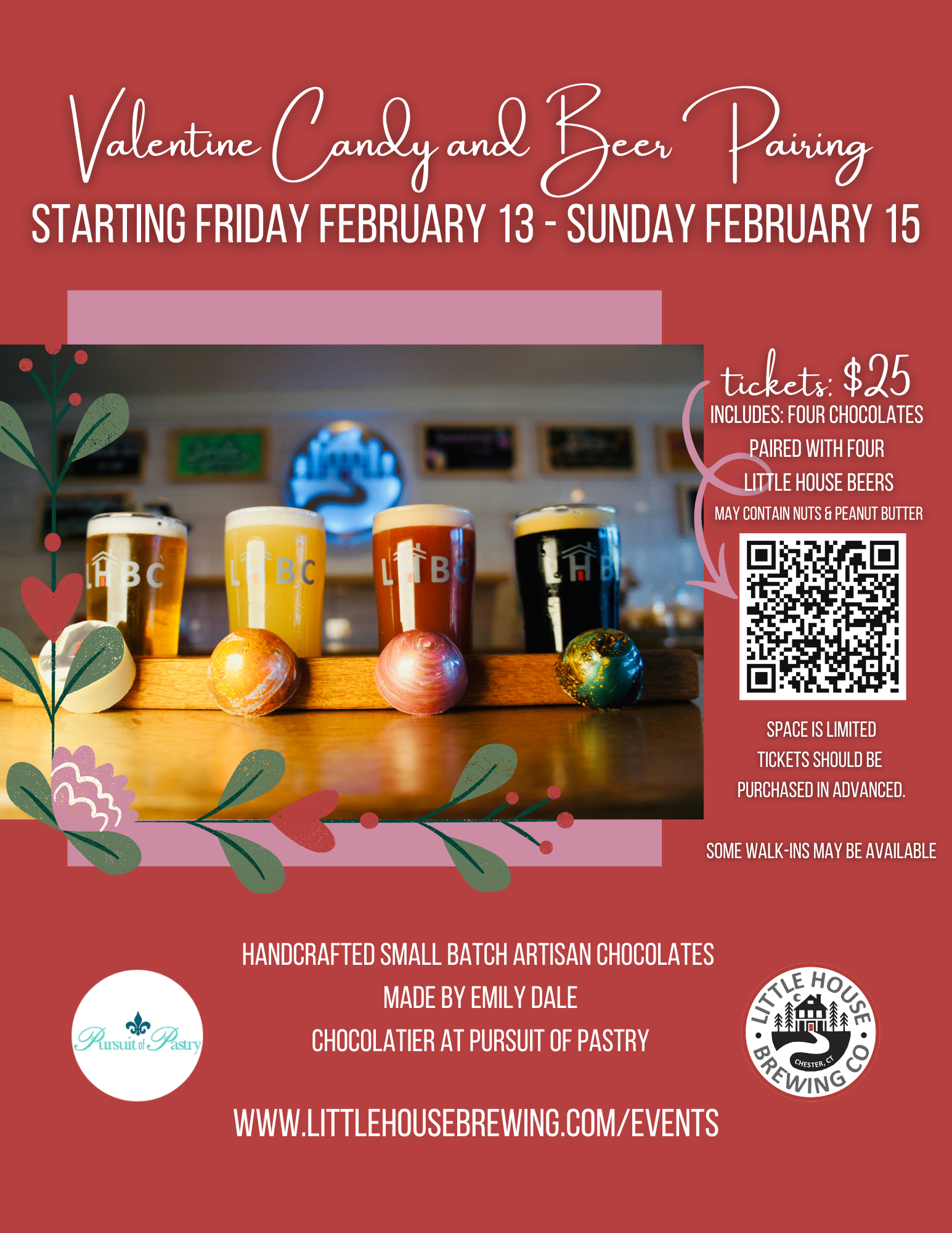 Valentine's Candy & Beer Pairing