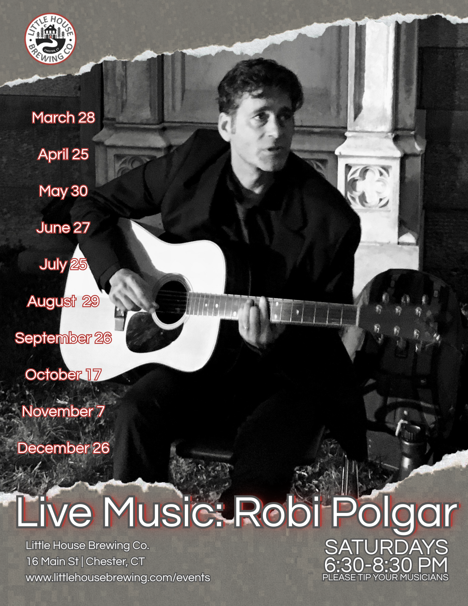 Live Music: Robi Polgar