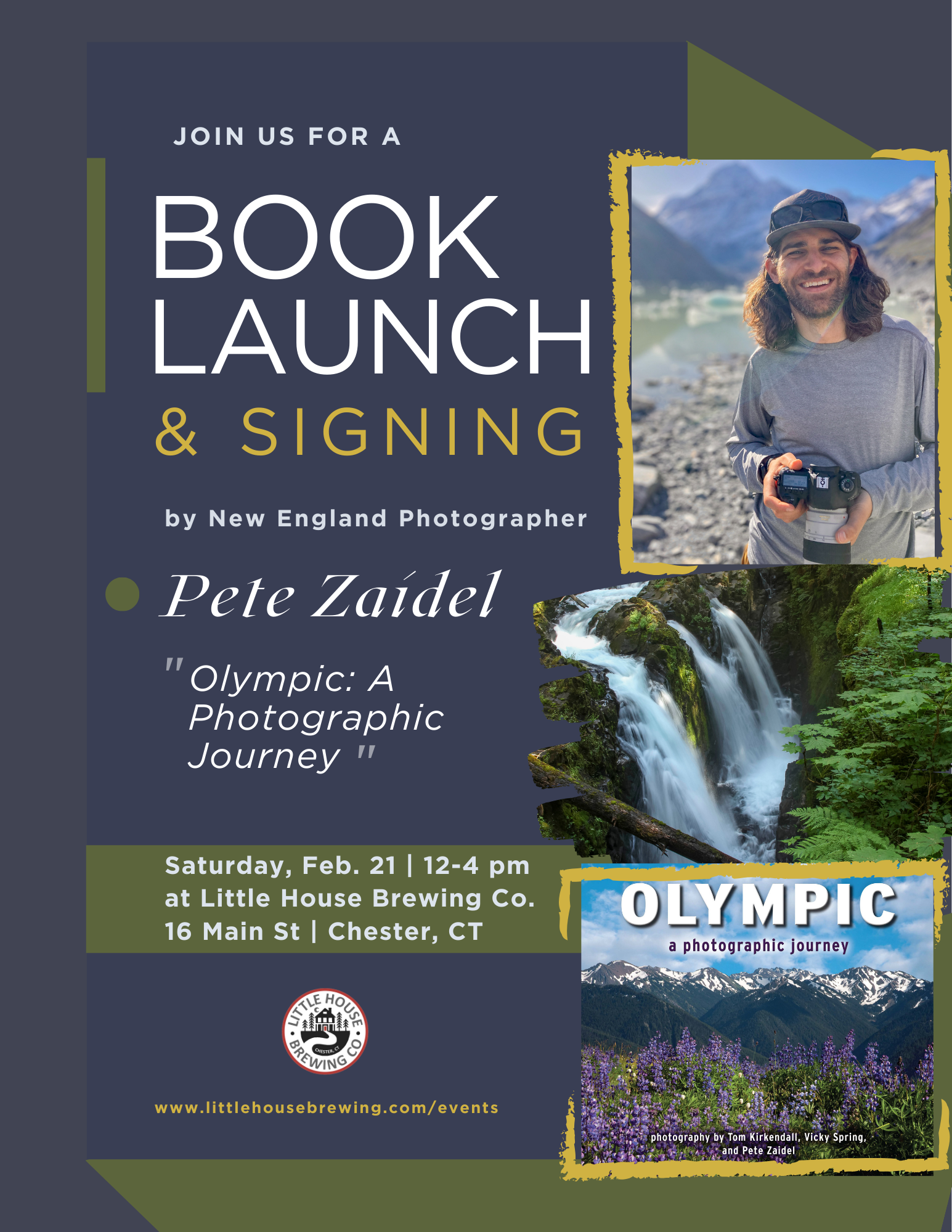Book Launch & Signing by New England Photographer: Pete Zaidel