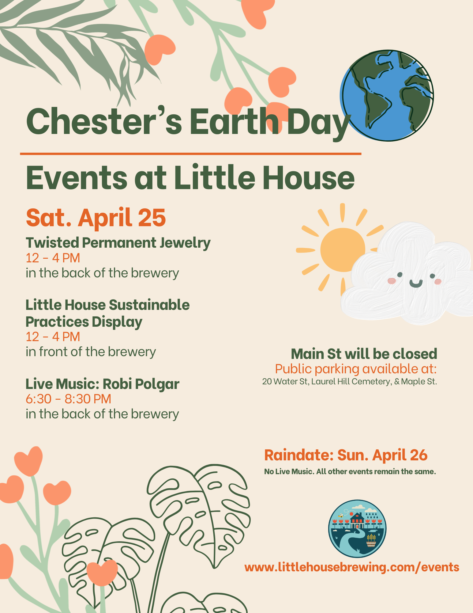 Chester Earth Day Events at Little House
