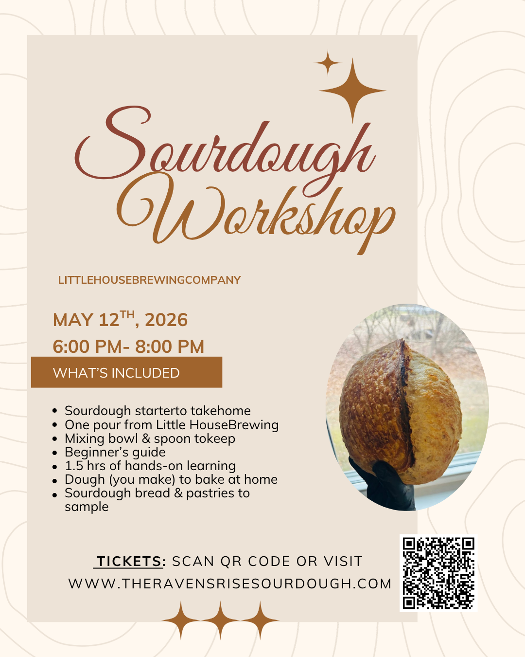 Sourdough Workshop hosted by The Raven’s Rise
