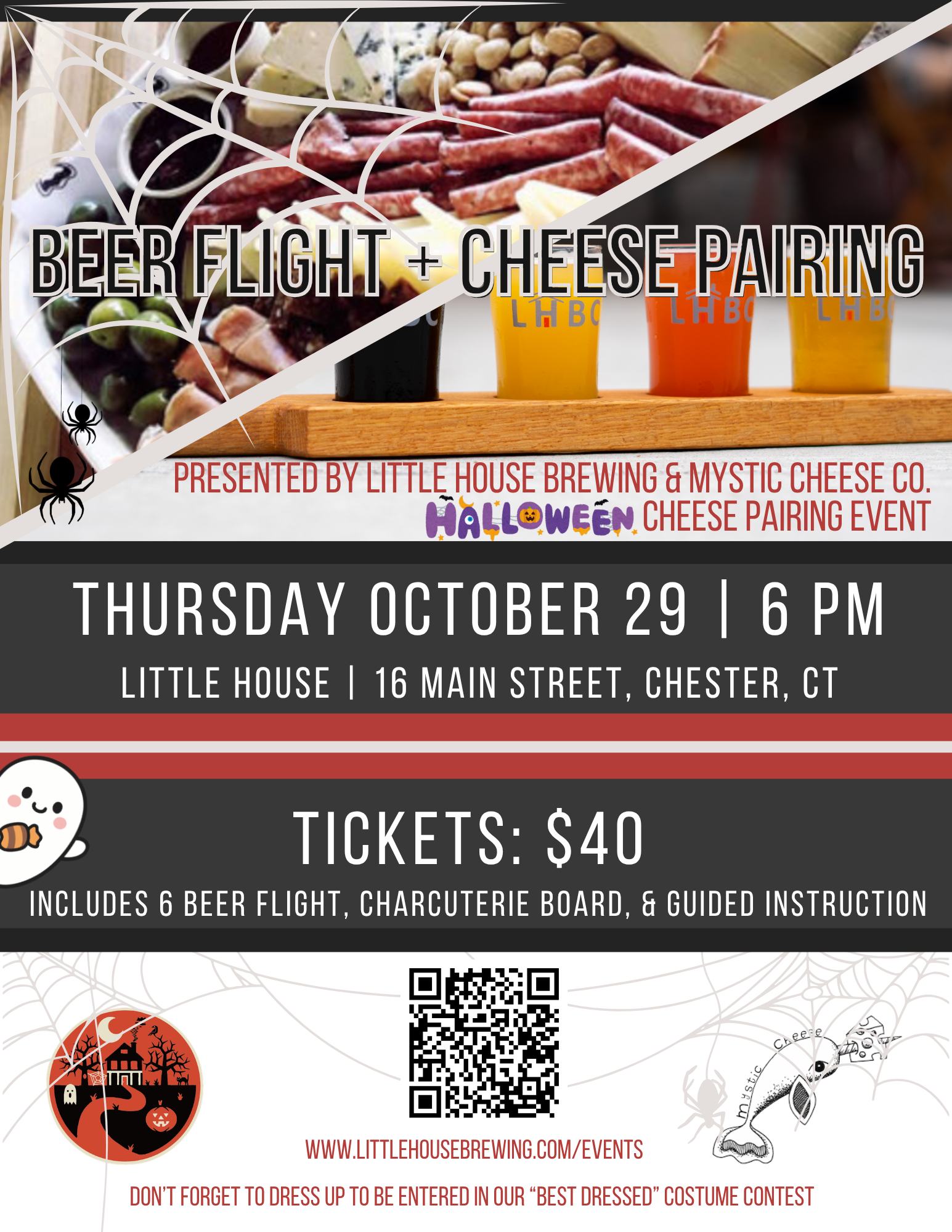 Halloween Beer & Cheese Pairing with Mystic Cheese