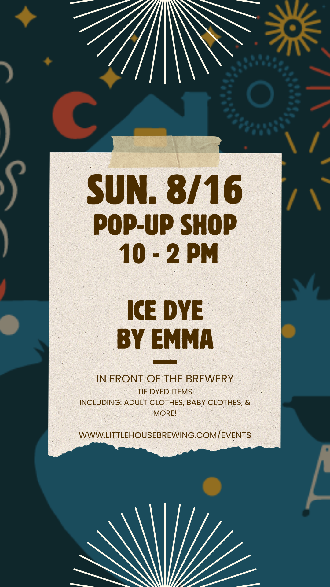 POP-UP SHOP SUNDAYS: Ice Dye by Emma