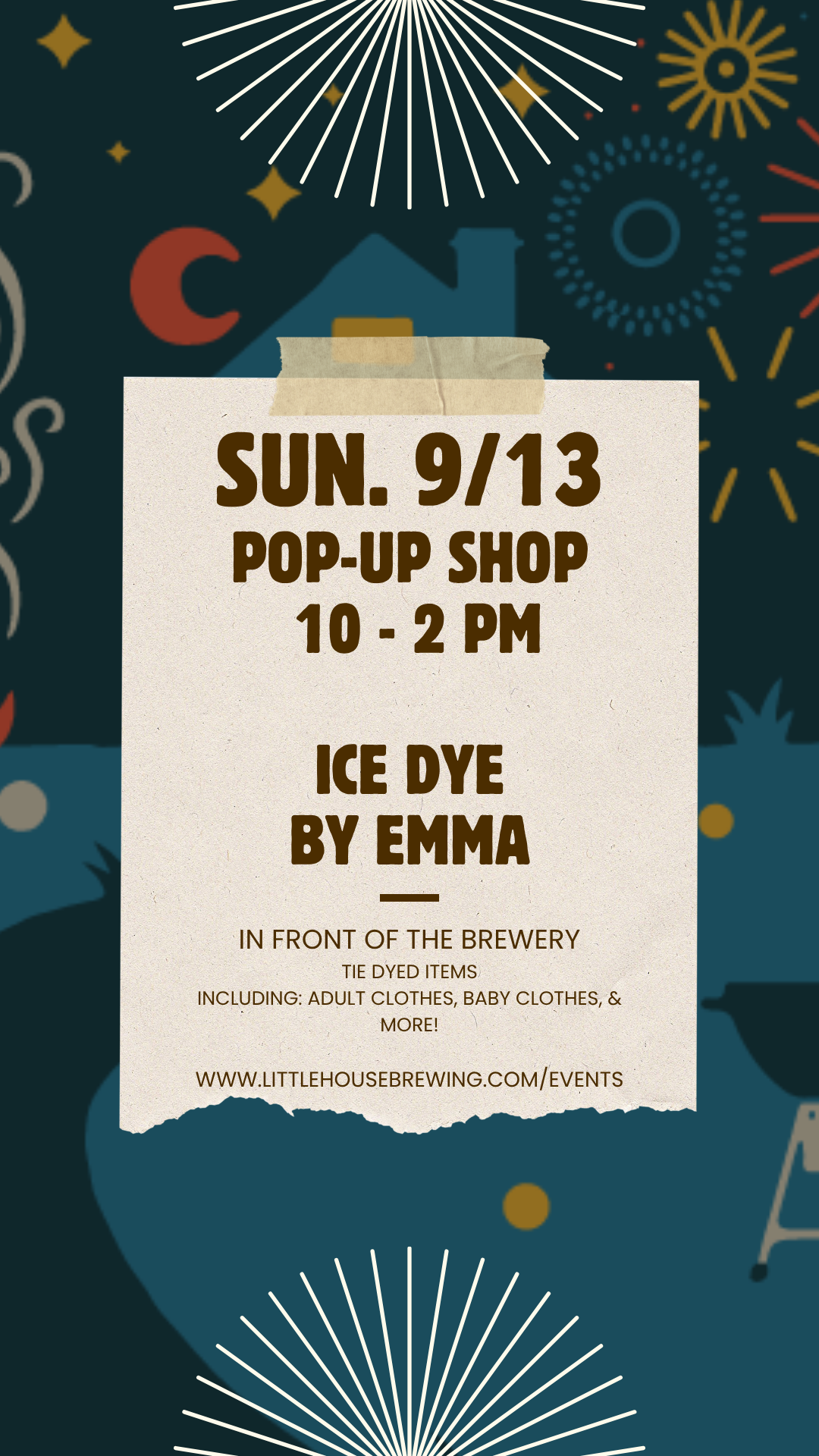 POP-UP SHOP SUNDAYS: Ice Dye by Emma