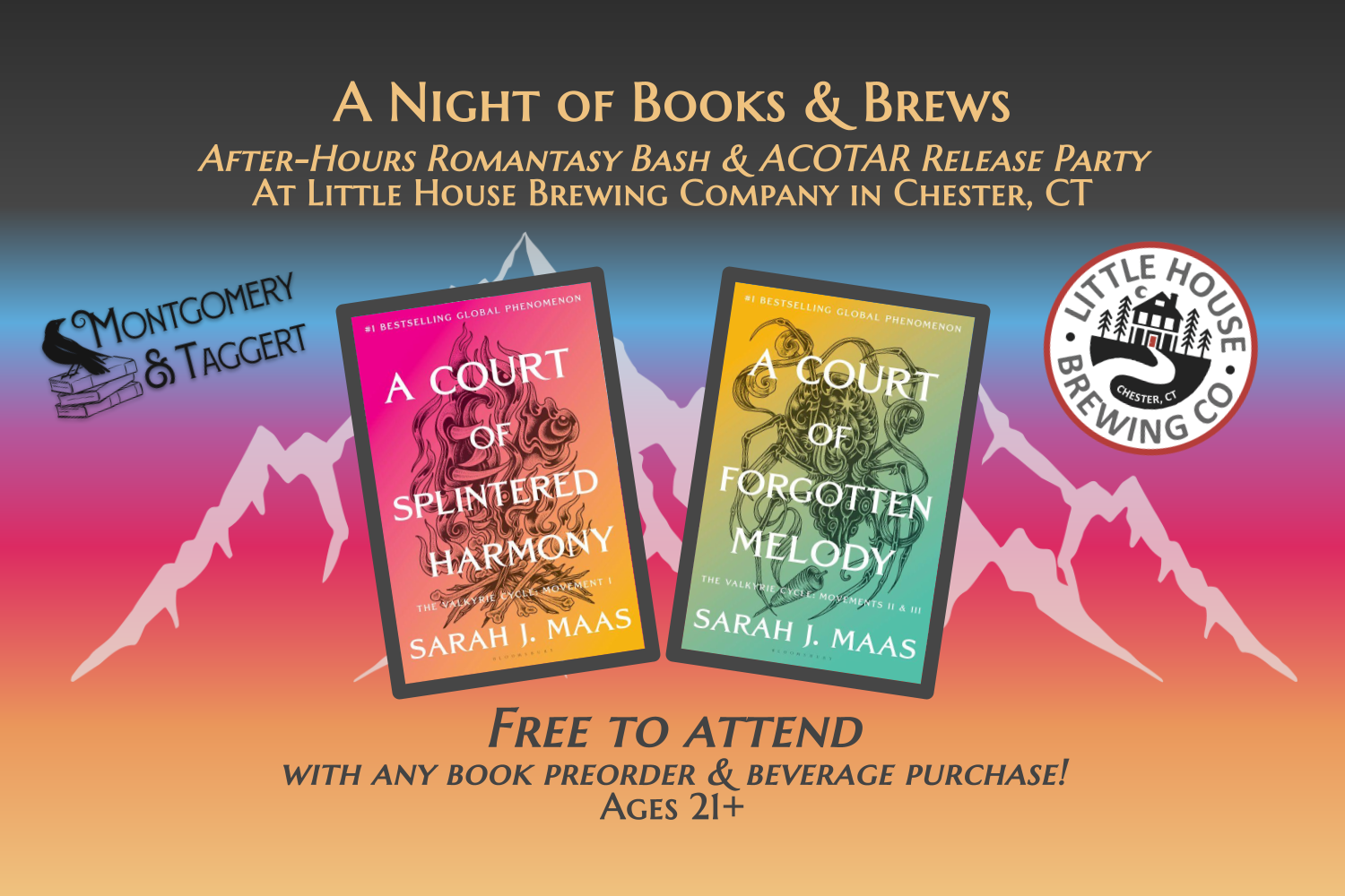 A Night of Books & Brews