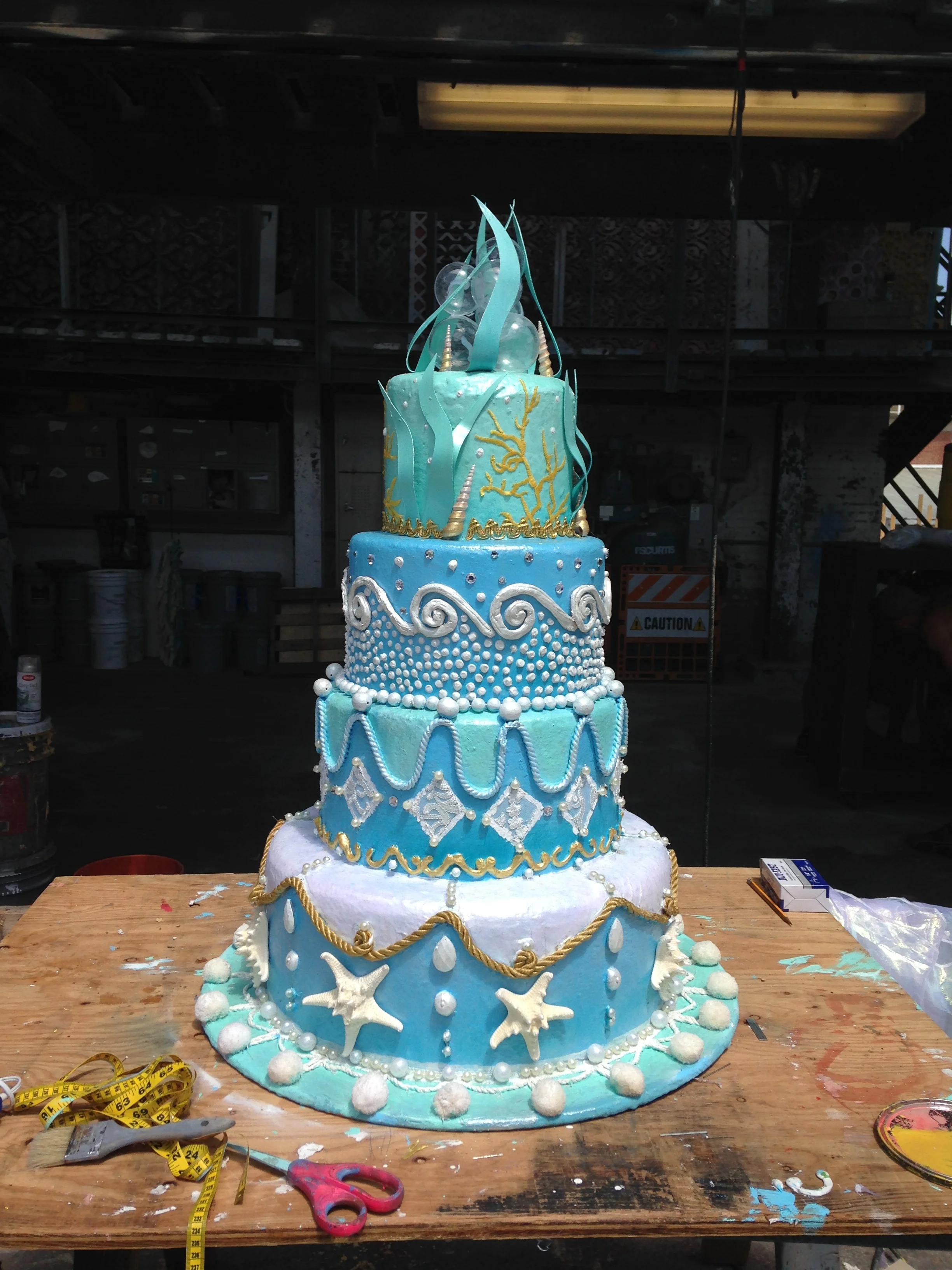 Wedding Cake for the Little Mermaid