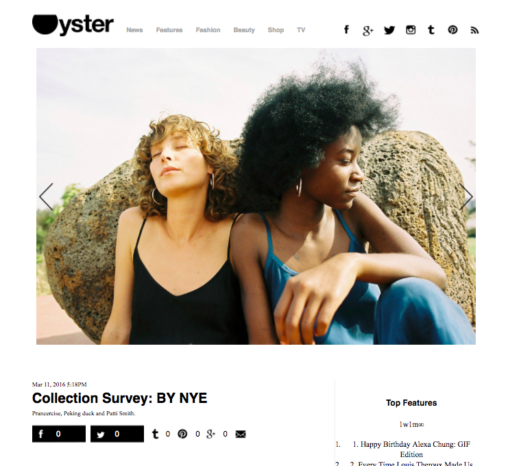 OYSTER | MAR 16