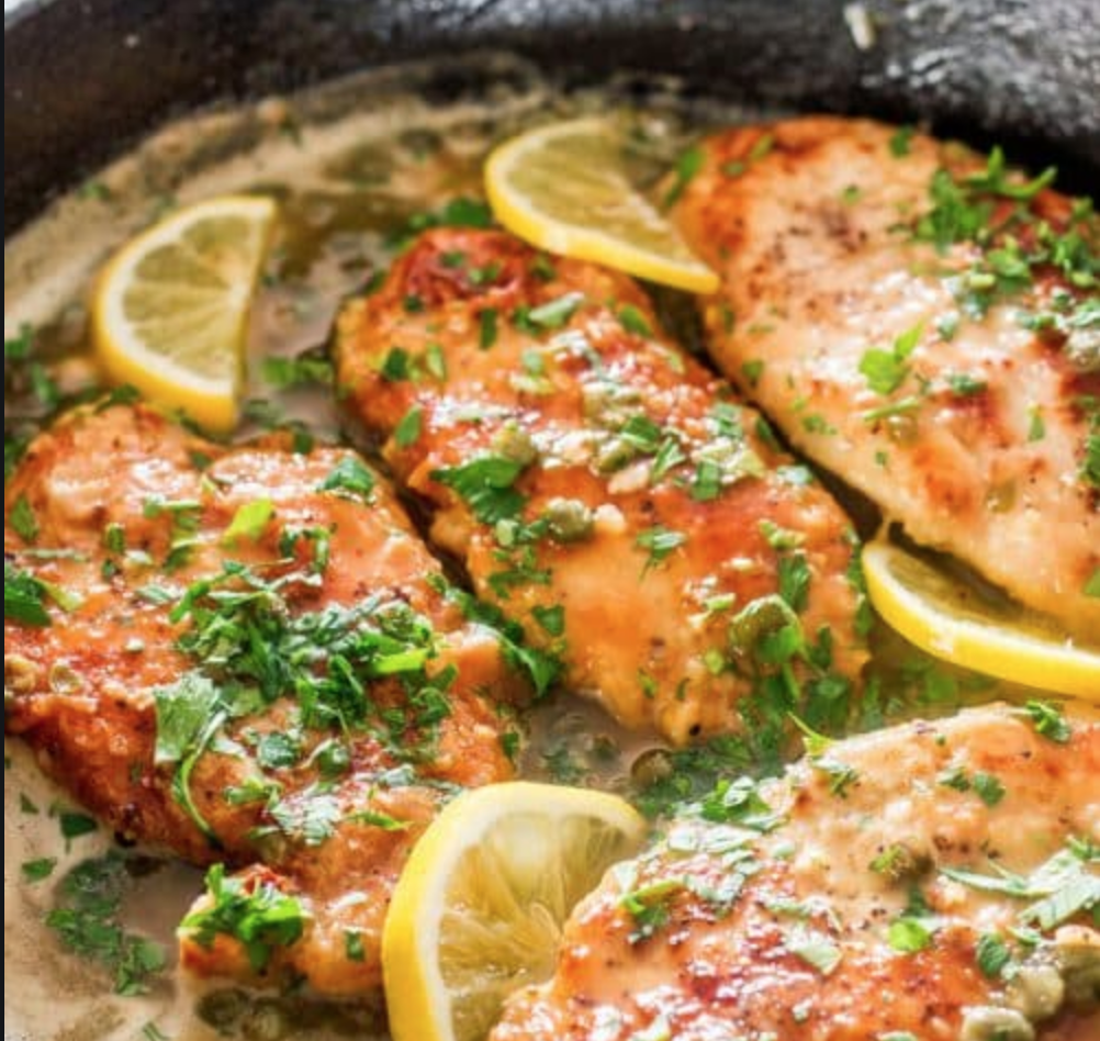(December 11th) Weekly Family Style Special - Grilled Chicken Breast Piccata