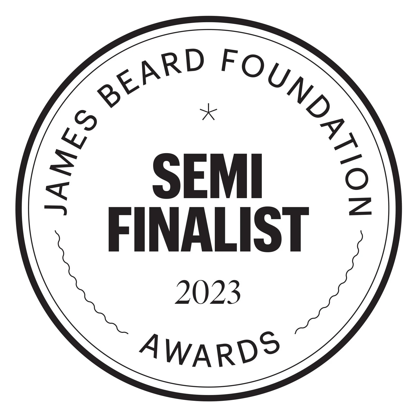 James Beard Foundation Semi-Finalist