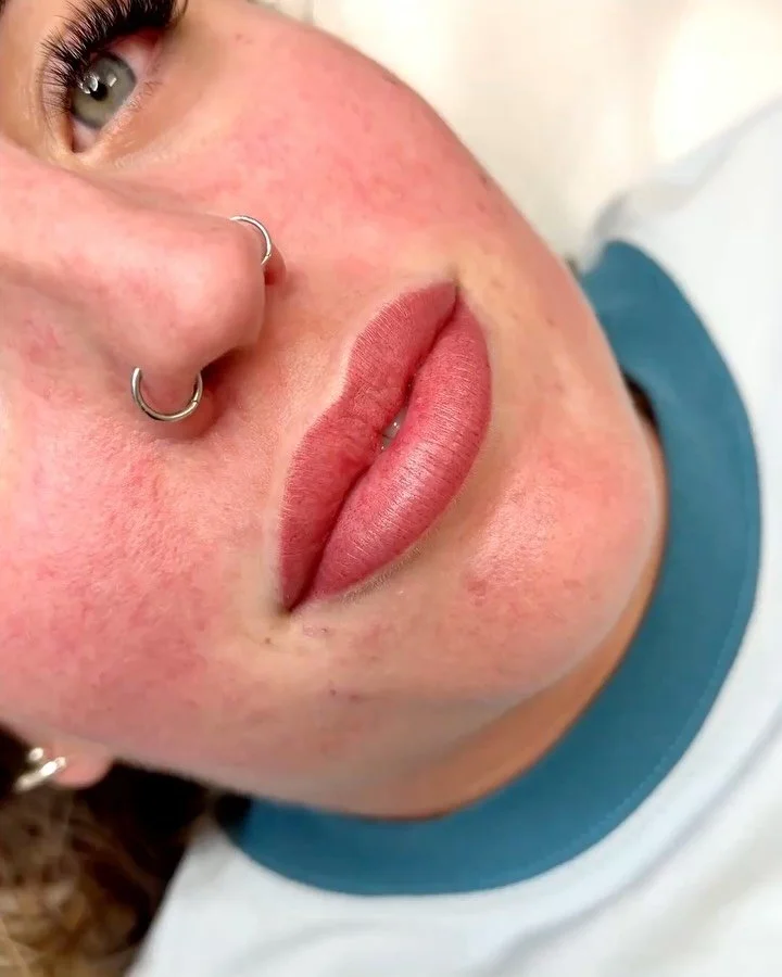 A soft restoration of colour and balance.

This set focused on evening out tone through the centre of the lips while building a warm, natural flush that enhances - not overpowers.

Subtle definition, gentle saturation and a result that feels effortle