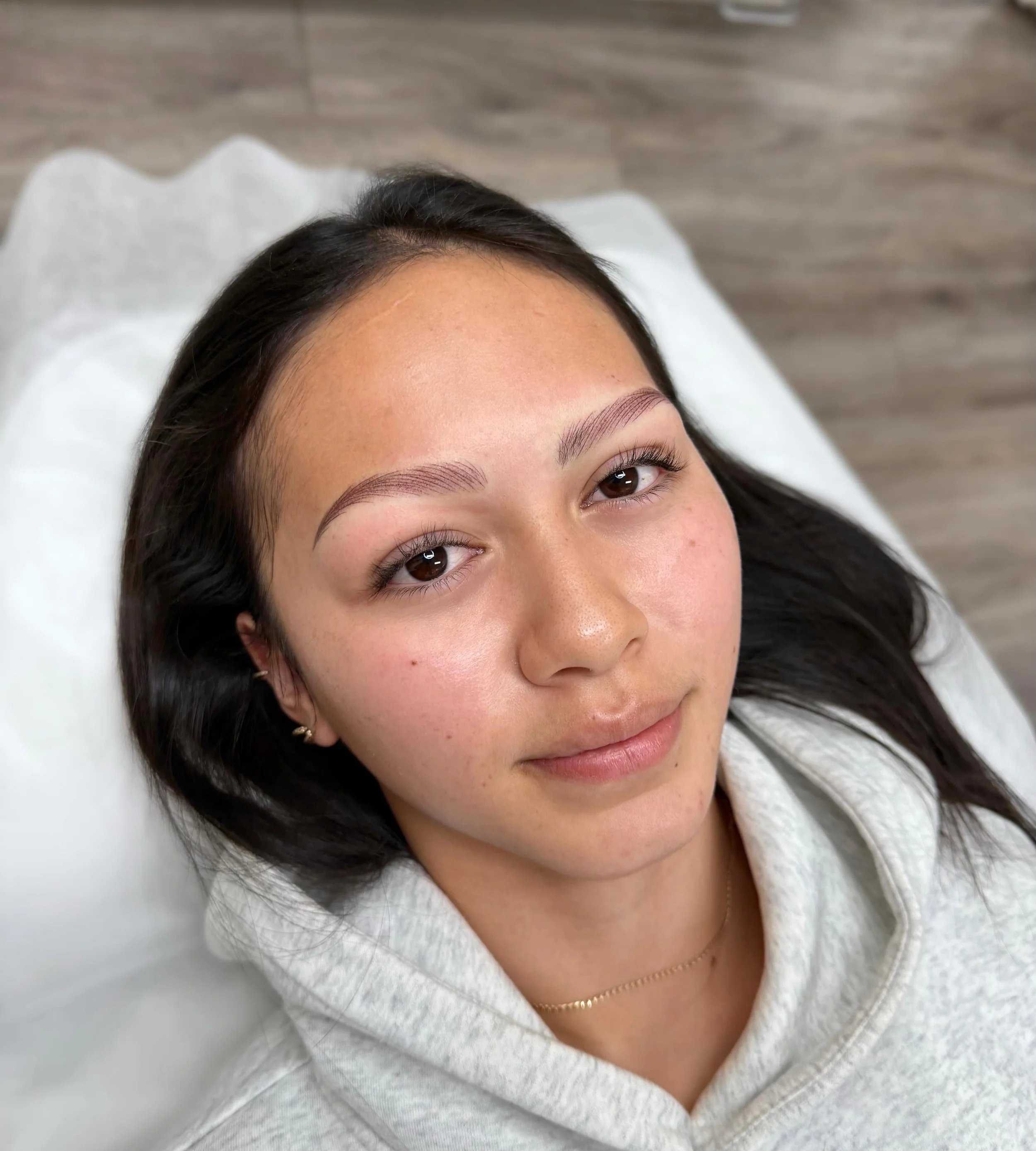 Some treatments go beyond beauty. This is one of them.

For this client we used nano hairstrokes throughout the brow to mimic the look of individual hairs, then strategically placed soft shading between each stroke to create depth and shadow. 

The r