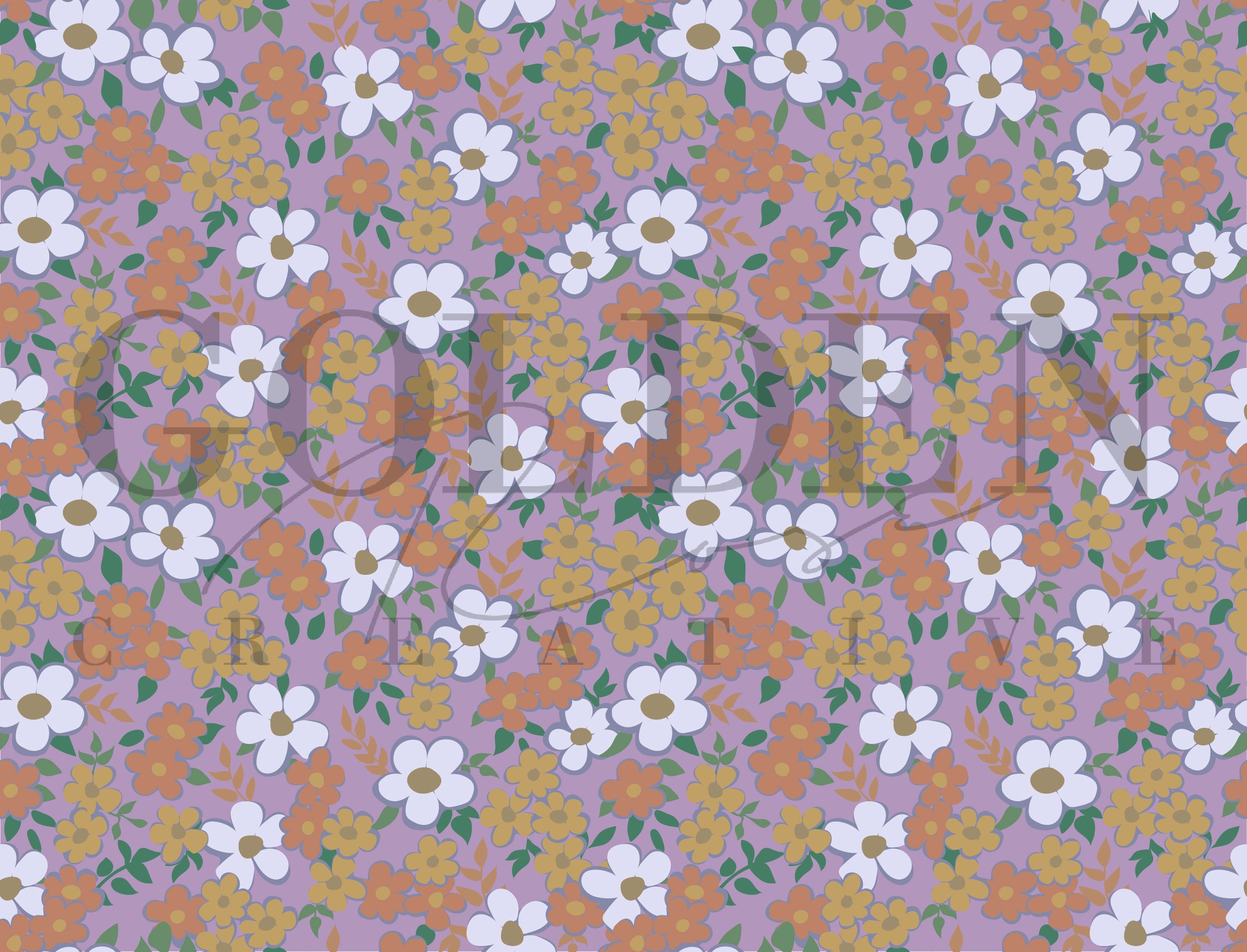 digital textile pattern print