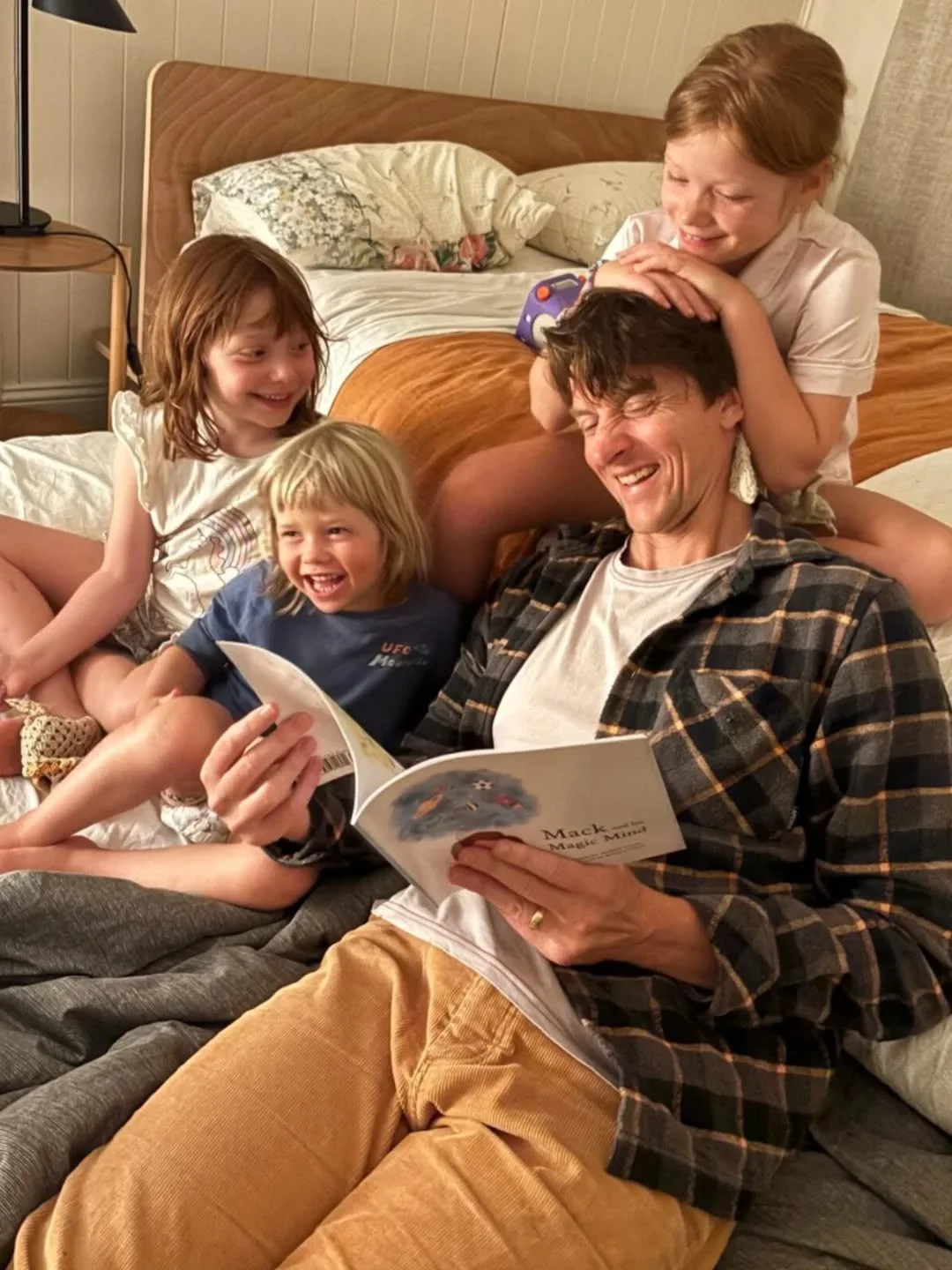It's the first reading 'Mack and his Magic Mind' to our harshest critics&hellip; and it was a hit! ✨️ The kids loved the book, asking questions and pointing out hidden illustrations from start to finish! We are so excited to finally be able to share 