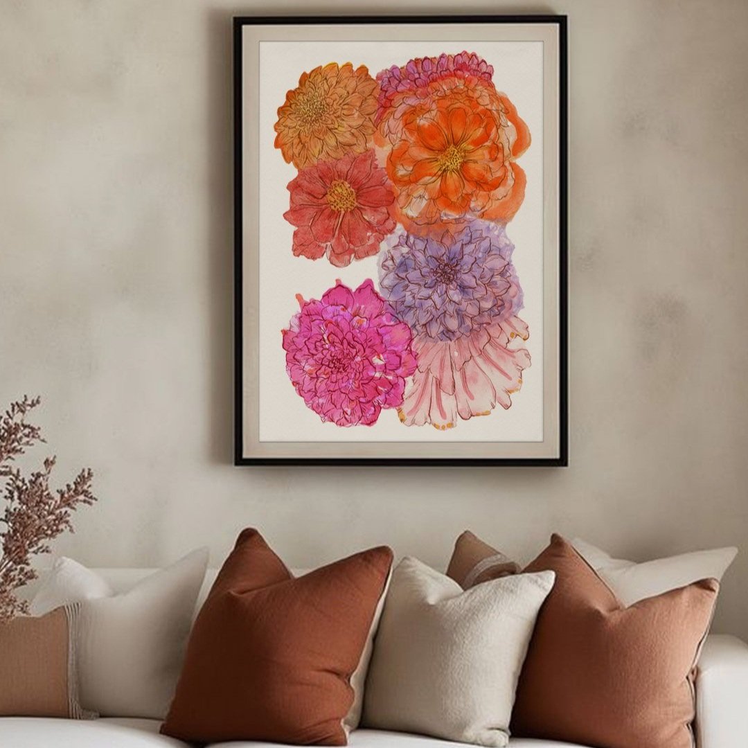 Dahlia Print
