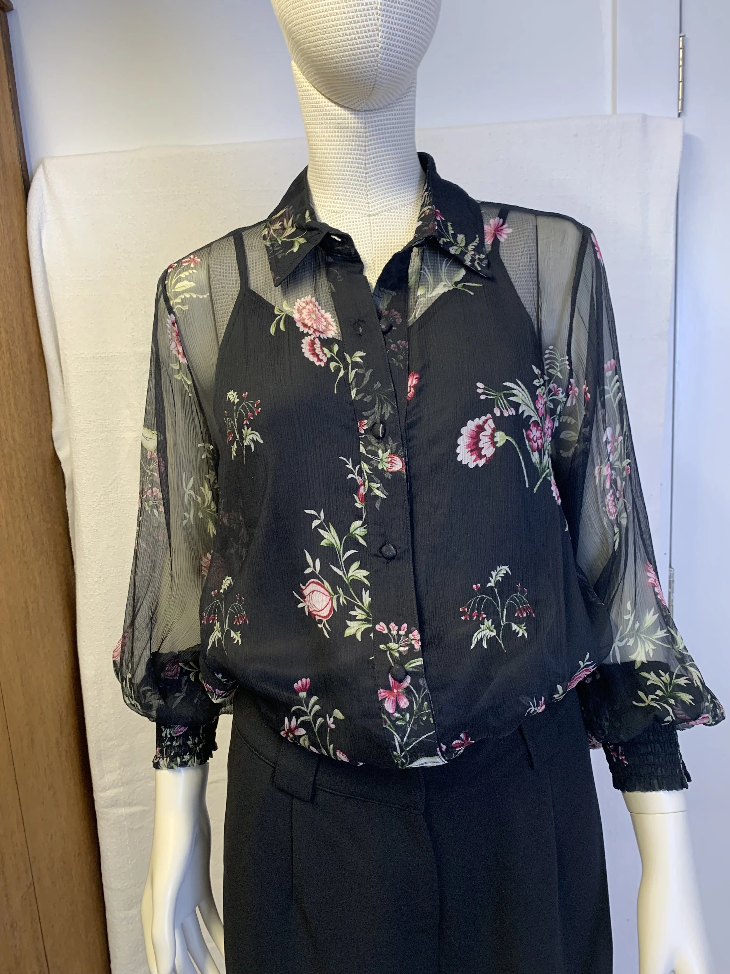 Hudson Silk Blouse- Sweet Heart FINAL SALE