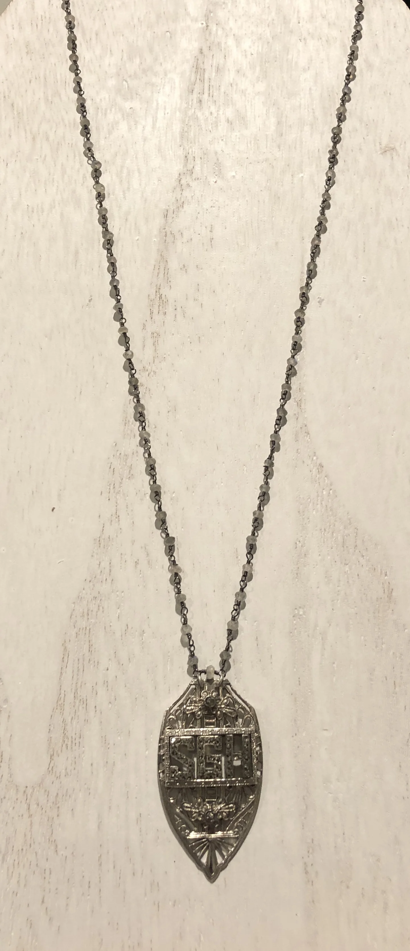 Giving new life to an antique brooch! 