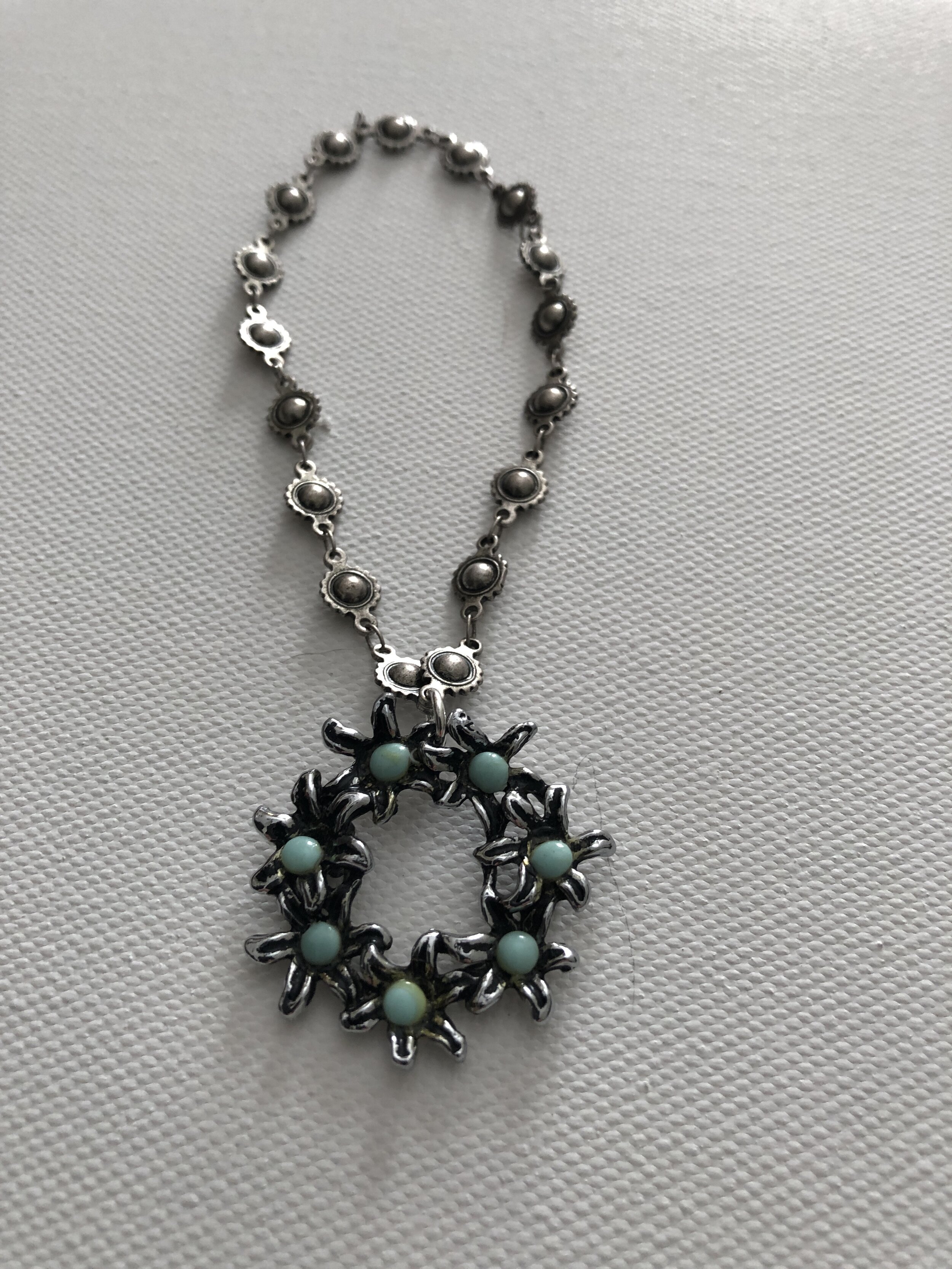 Silver Wreath Ornament