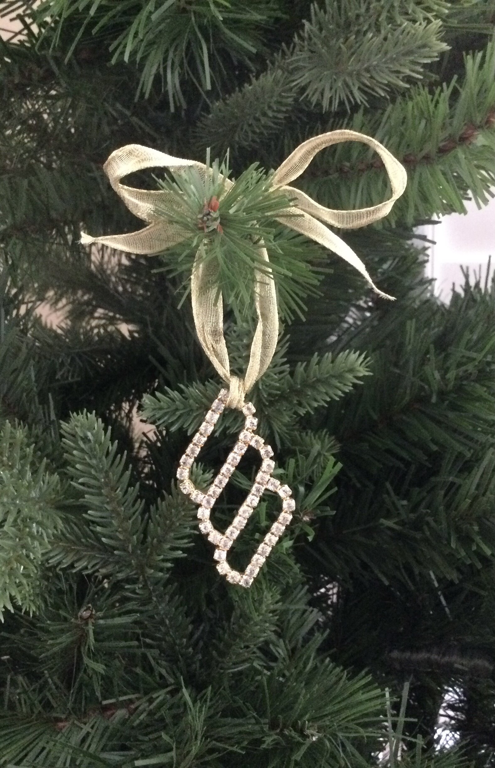 Sparkle trio ornament