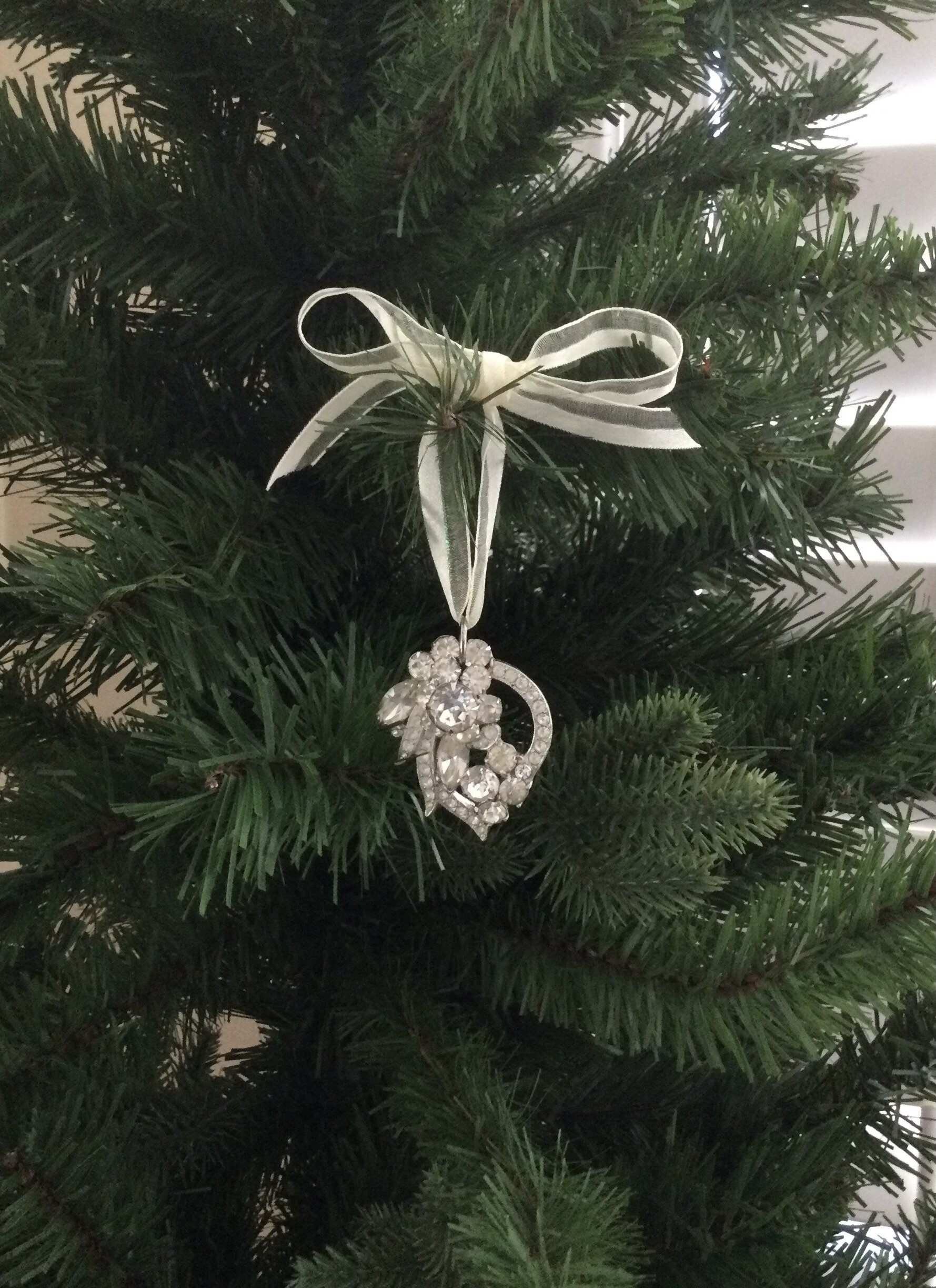 Abstract Flower Ornament