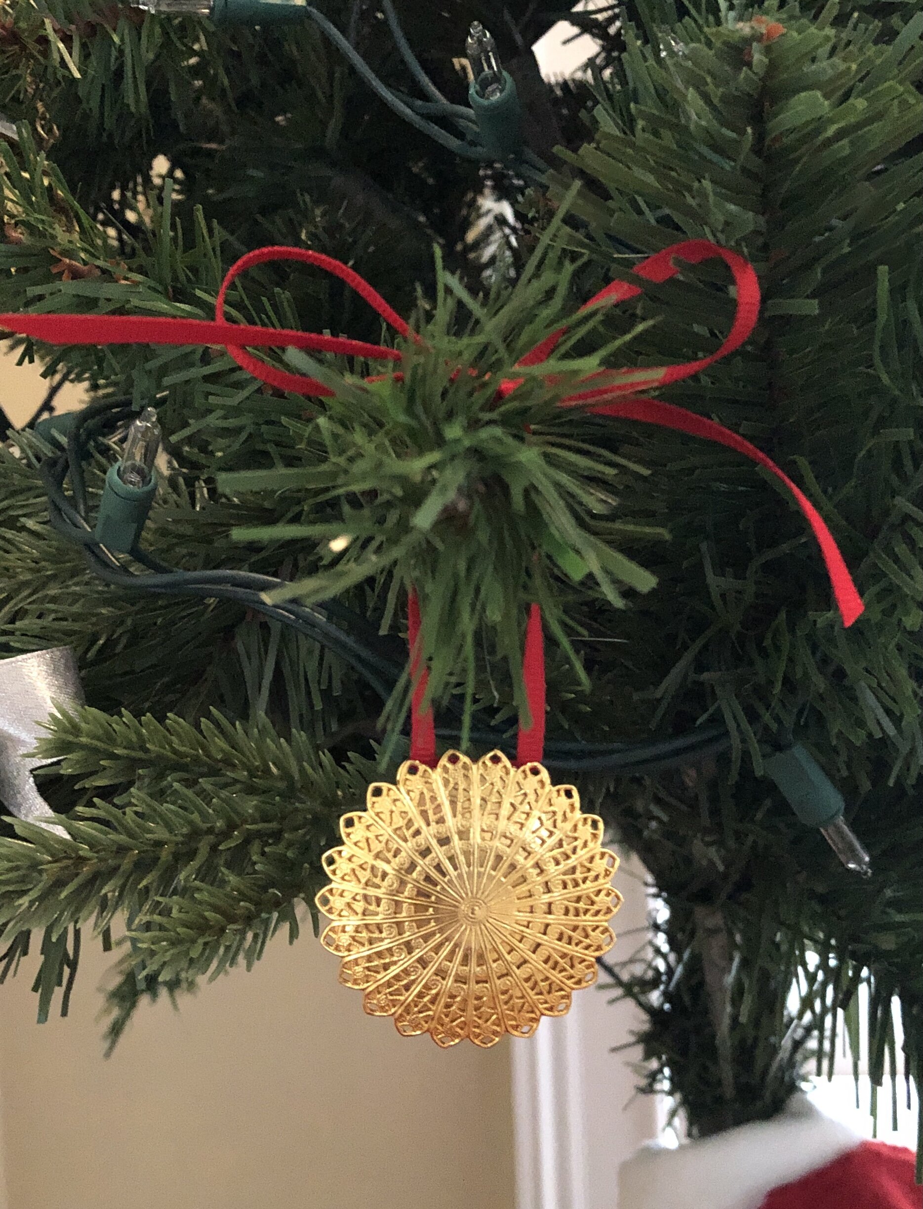 Golden Sun ornament