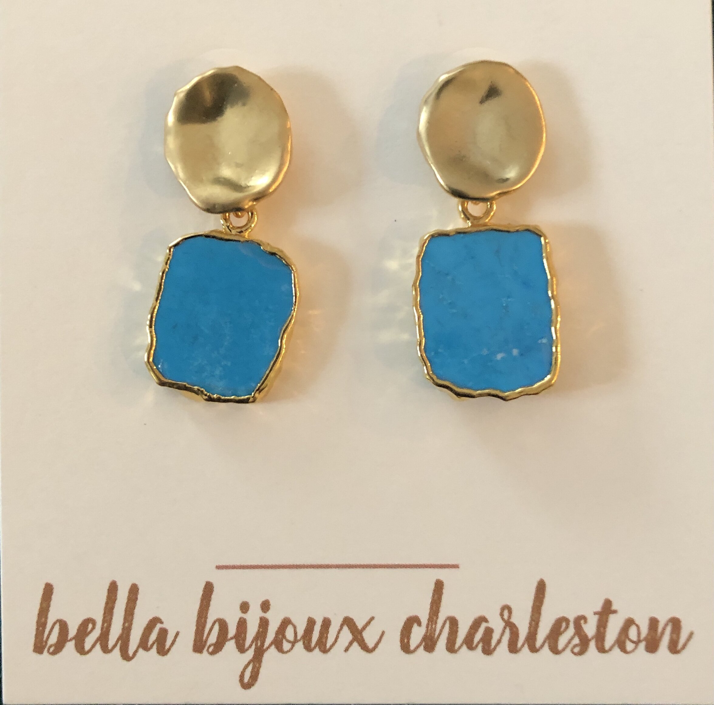 Howlite Turquoise and Thumbprint