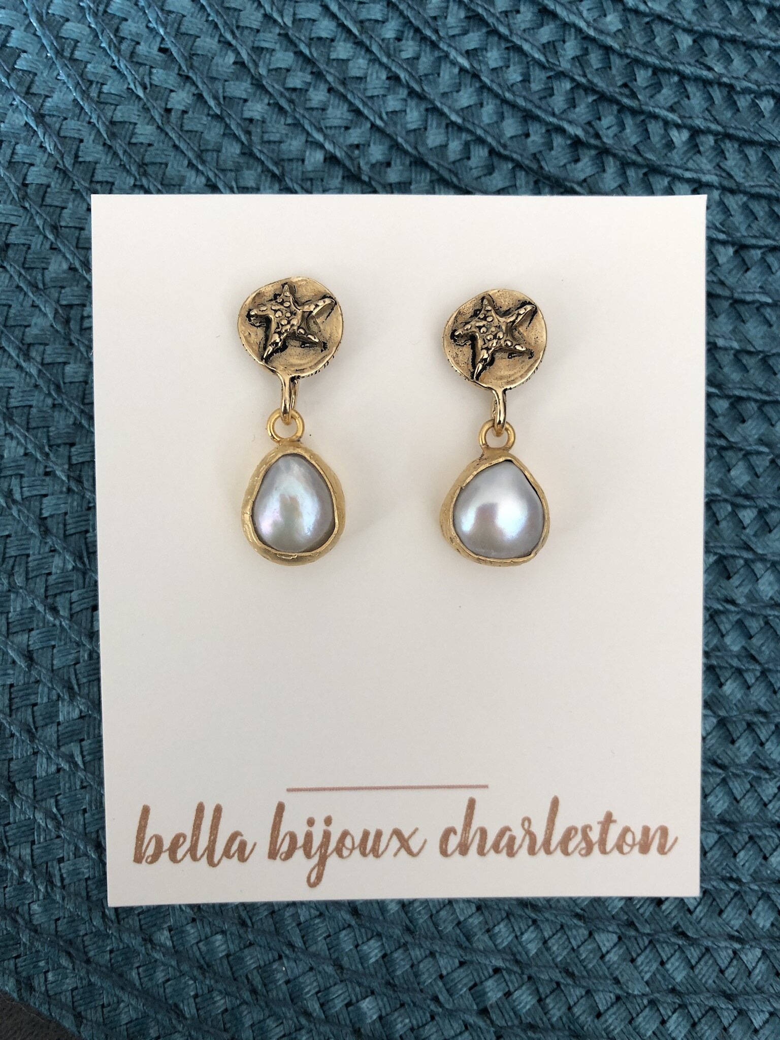 Starfish pearl drops