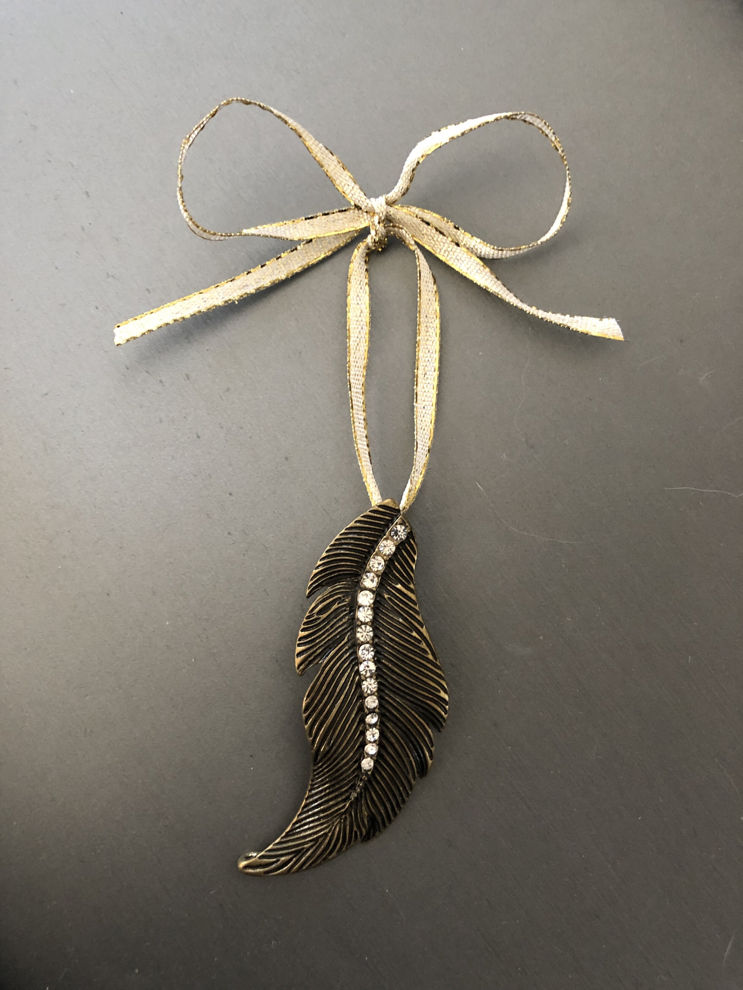 Bronze Leaf ornament