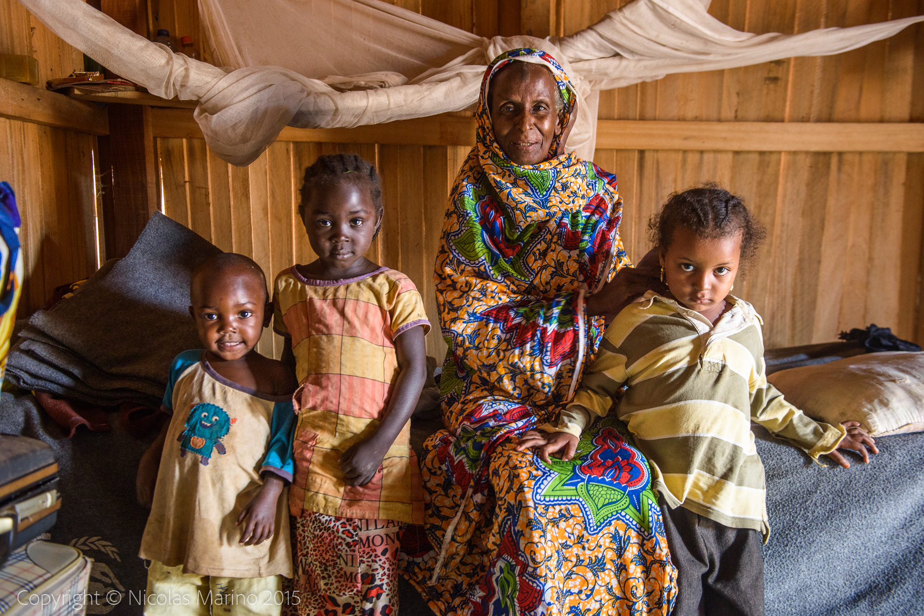 UNHCR refugee camp for the Fulani people fleeing civil war in Central African Republic