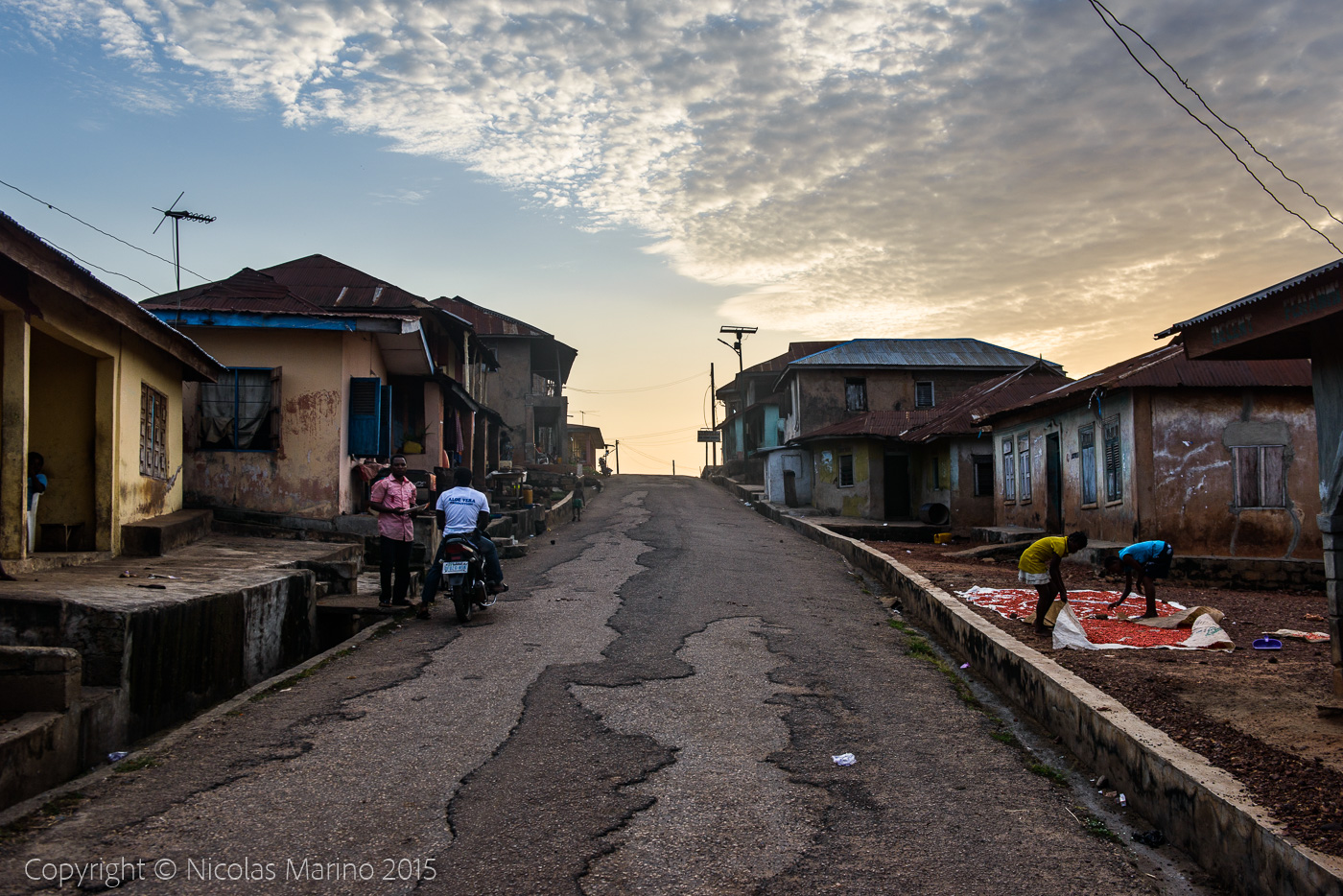 Streets of Ifon, Nigeria