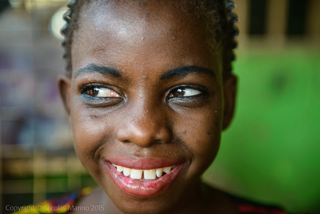  Portraits of Ghanaian girls 