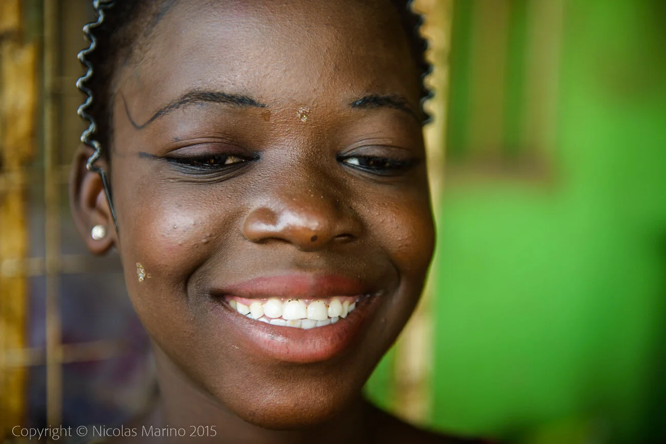  Portraits of Ghanaian girls 