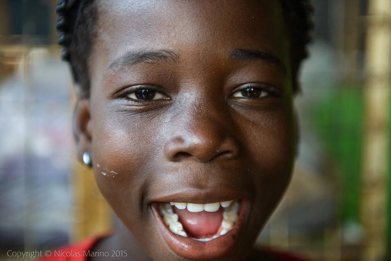  Portraits of Ghanaian girls 