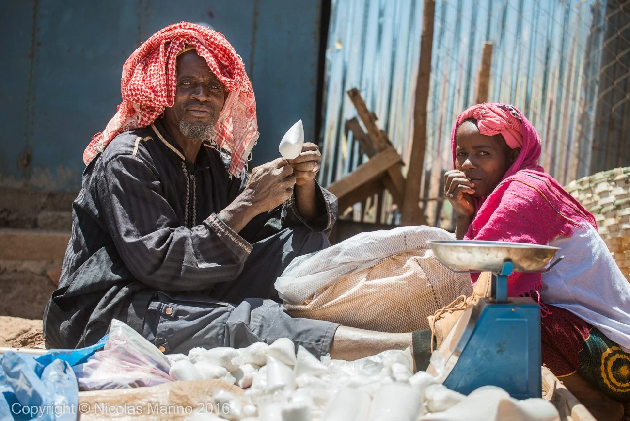  Sunday market in Mali Ville. Guinea 