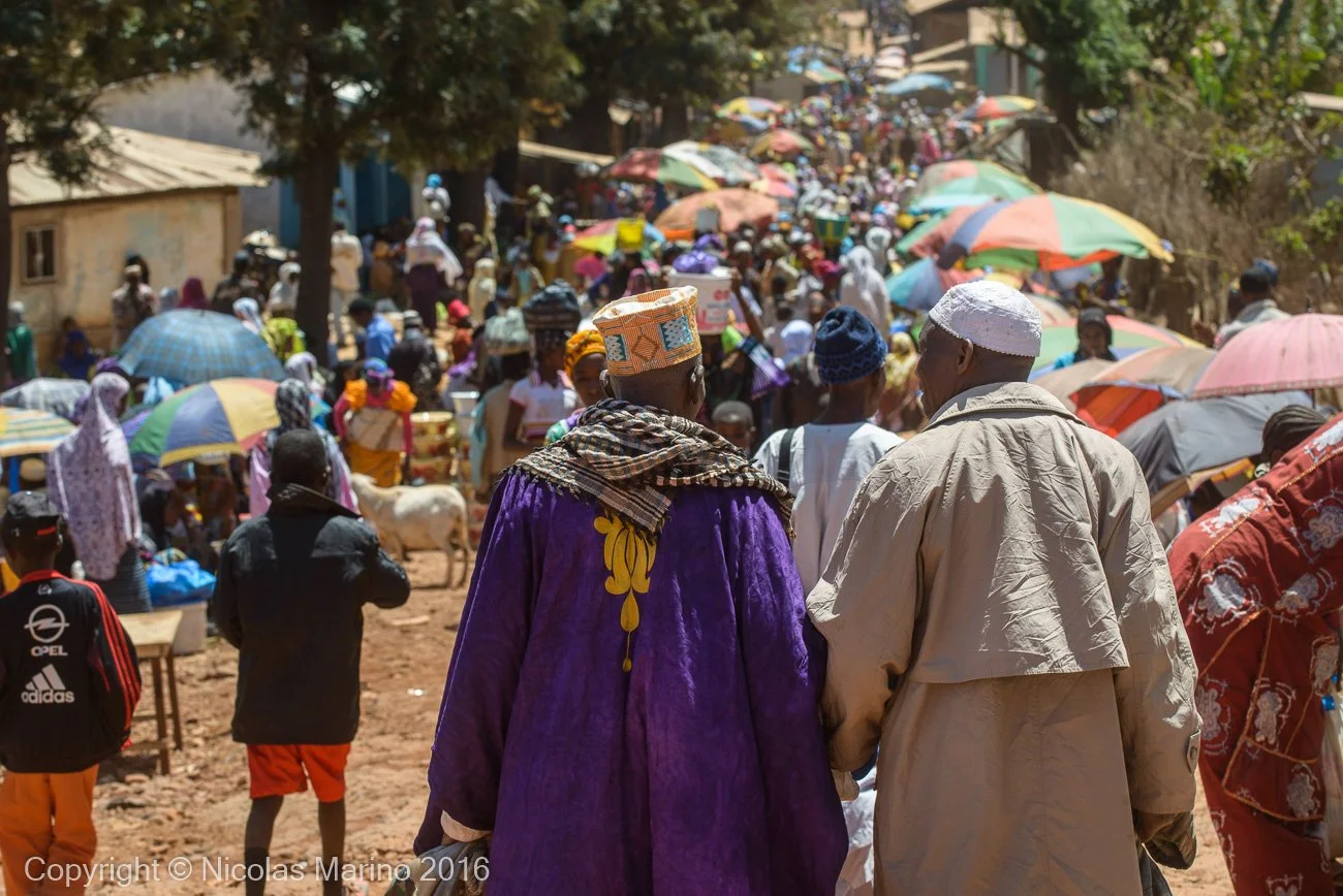  Sunday market in Mali Ville. Guinea 
