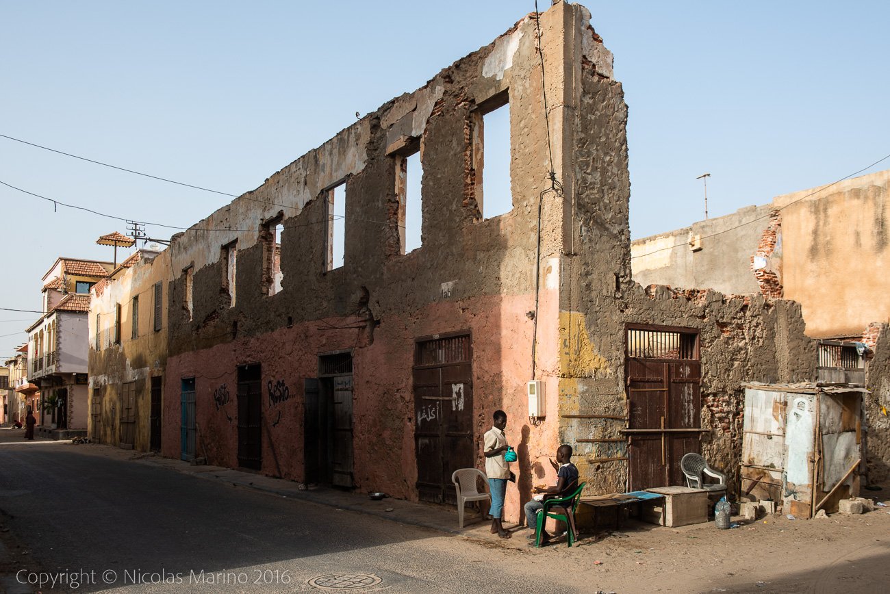  Streets of St. Louis. Senegal 