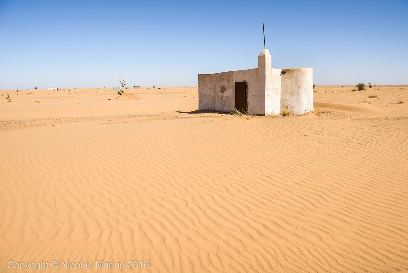  Villages of the Sahara desert. Mauritania 
