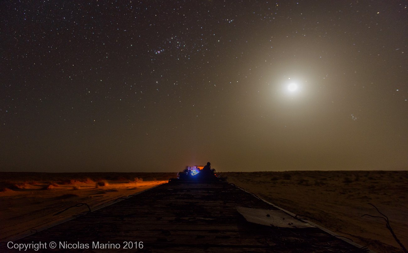  The longest train in the world running from Zerouat to Nouadibhu. Mauritania. 