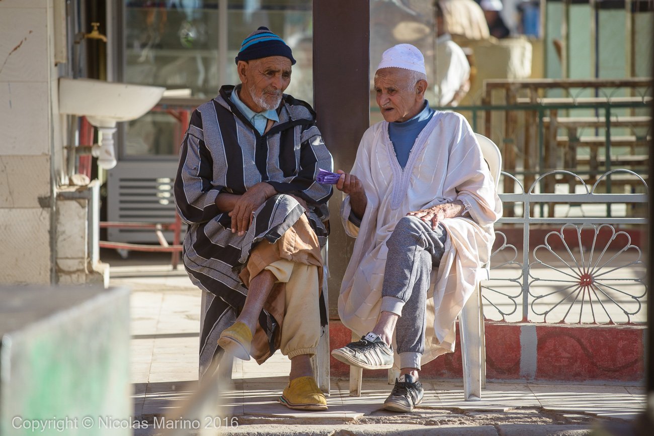  Moroccan men. Morocco 