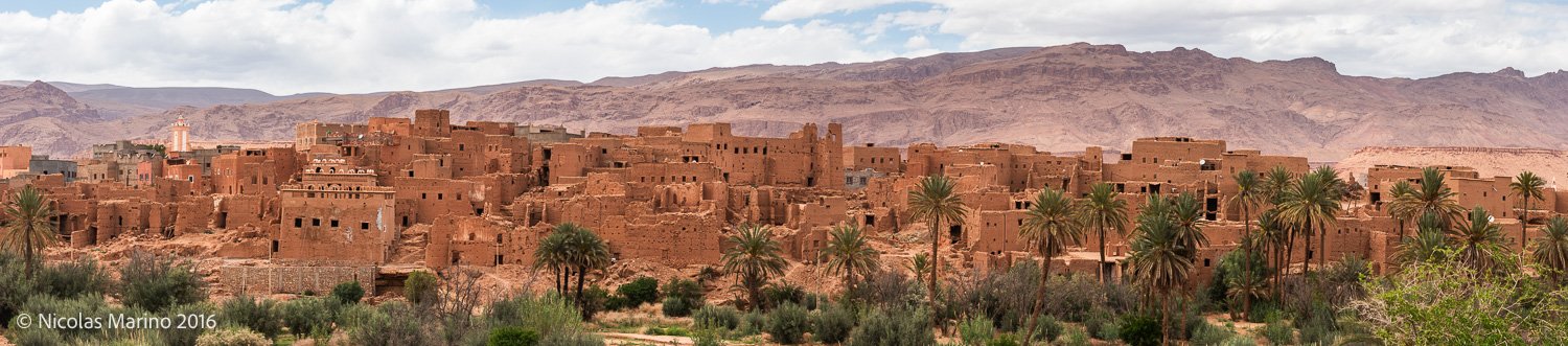  Villages of the High-Atlas. Morocco 